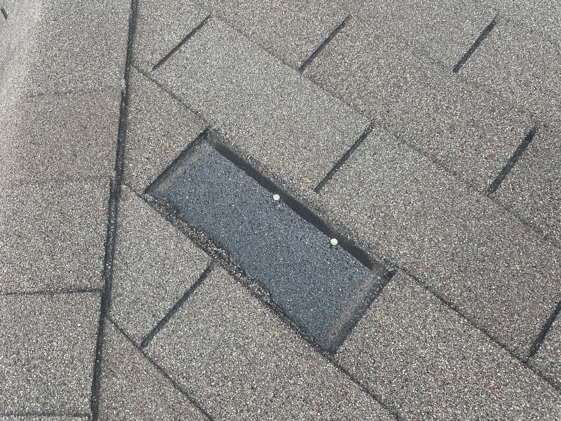 Hail Damage using Owen's Corning Duration (Lifetime) Shingles by Roof Repair Company