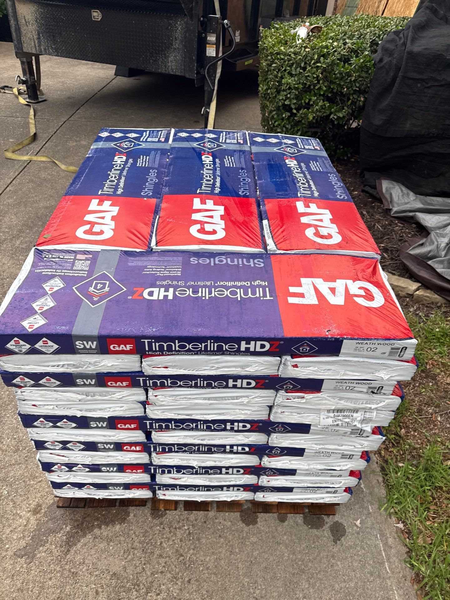 Residential Roof Replacement using GAF HDZ - Weathered Wood by Elite Roofing LLC