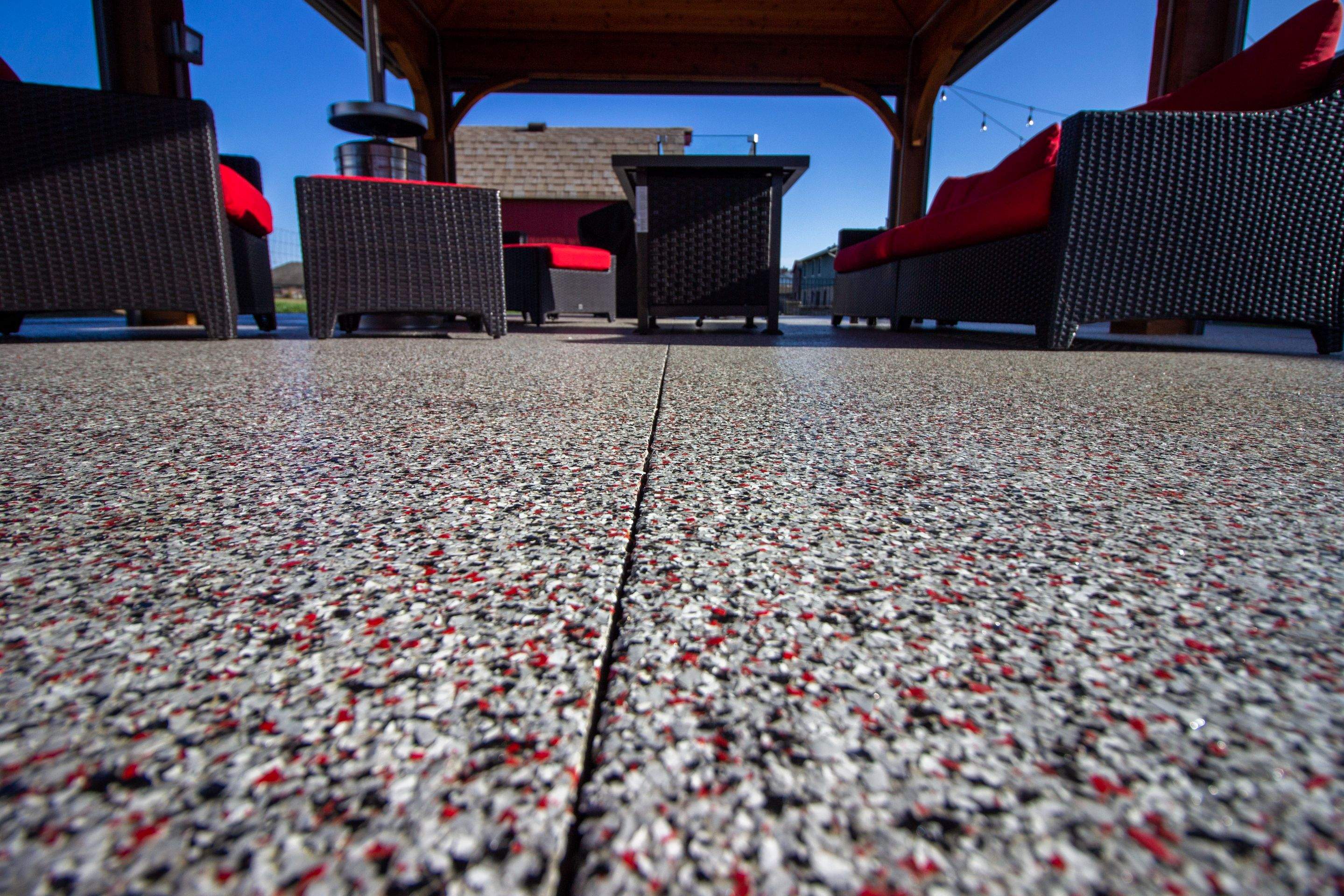 Patio Installation using Buckeye by Your1DayFloor.com