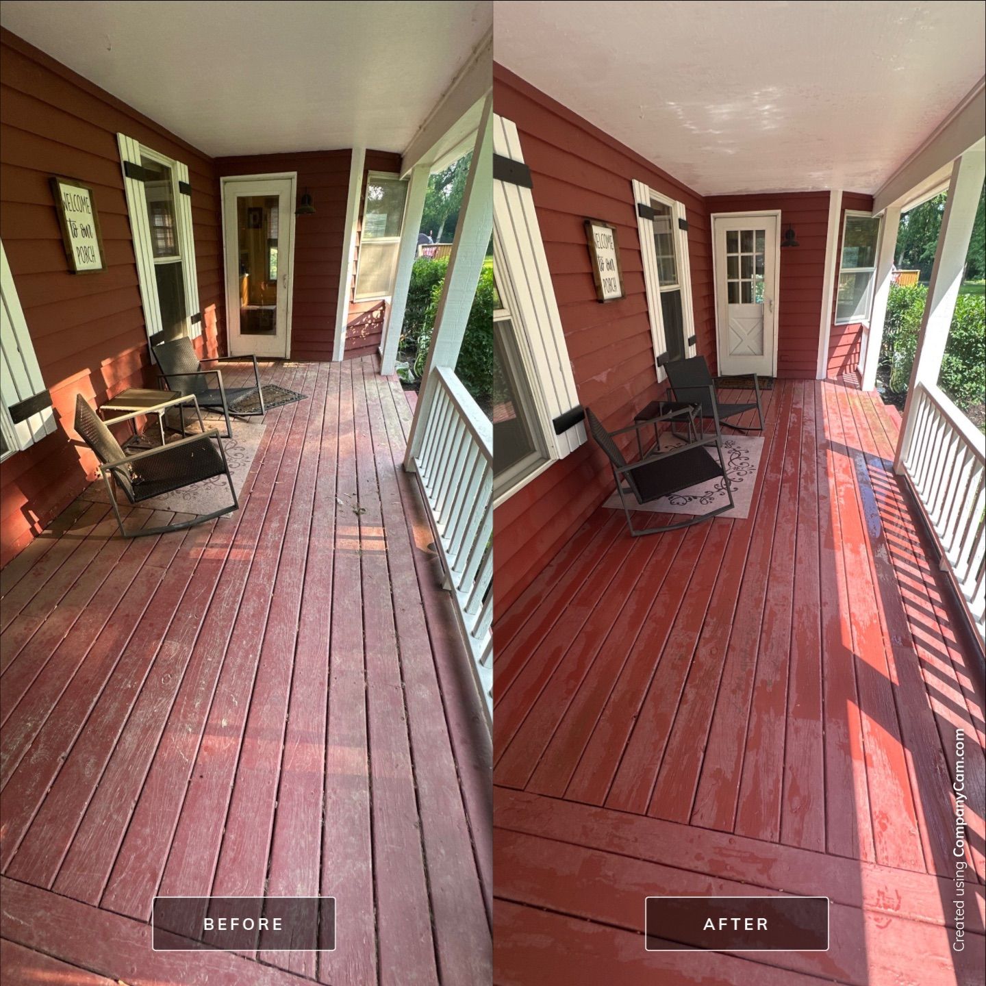 Project in Johnsburg by Simmons Power & Soft Washing