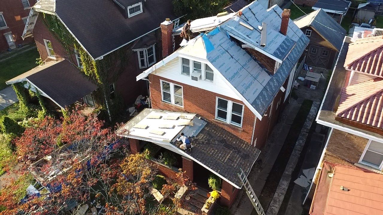 Adkins Project  by Fahey Roofing + Contracting