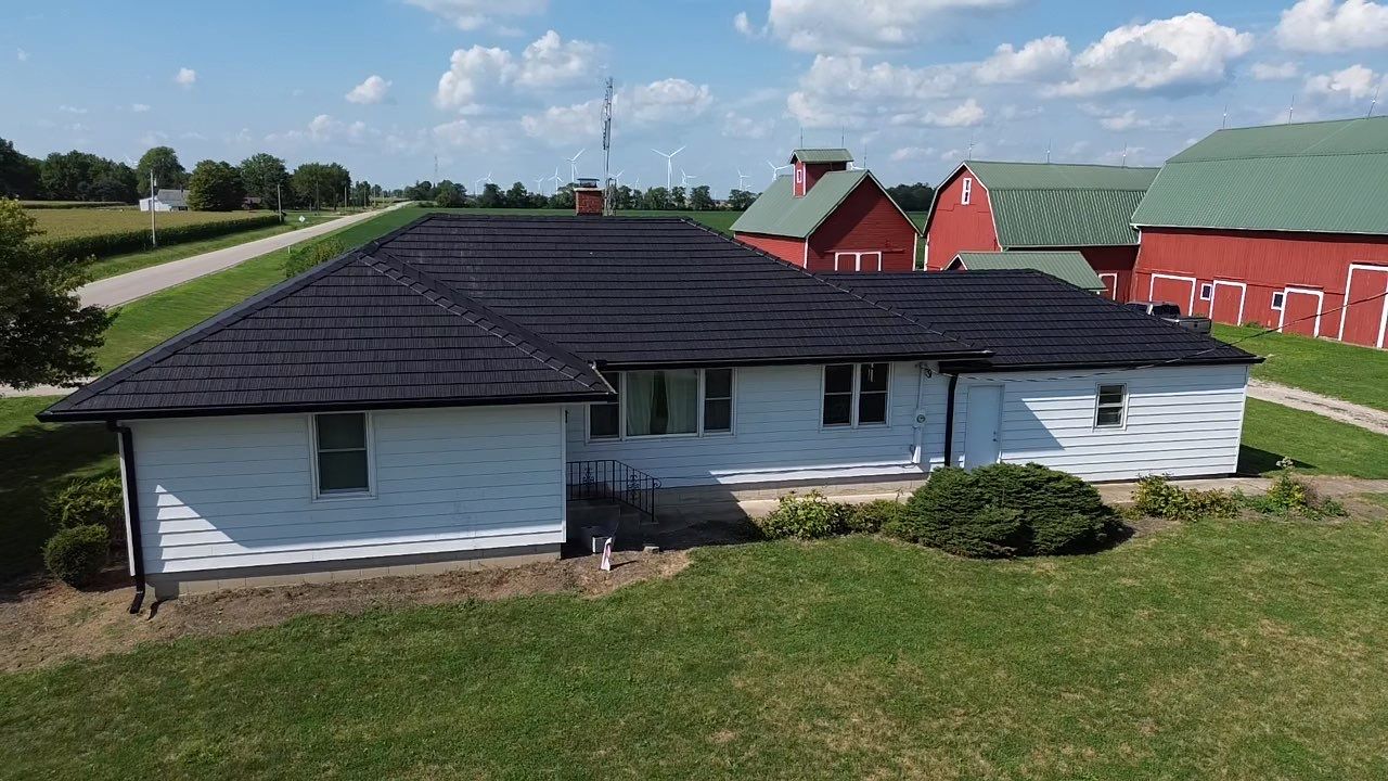 Metal Shake Shingle Roof Installation in Van Wert, Ohio by 4Ever Metal Roofing