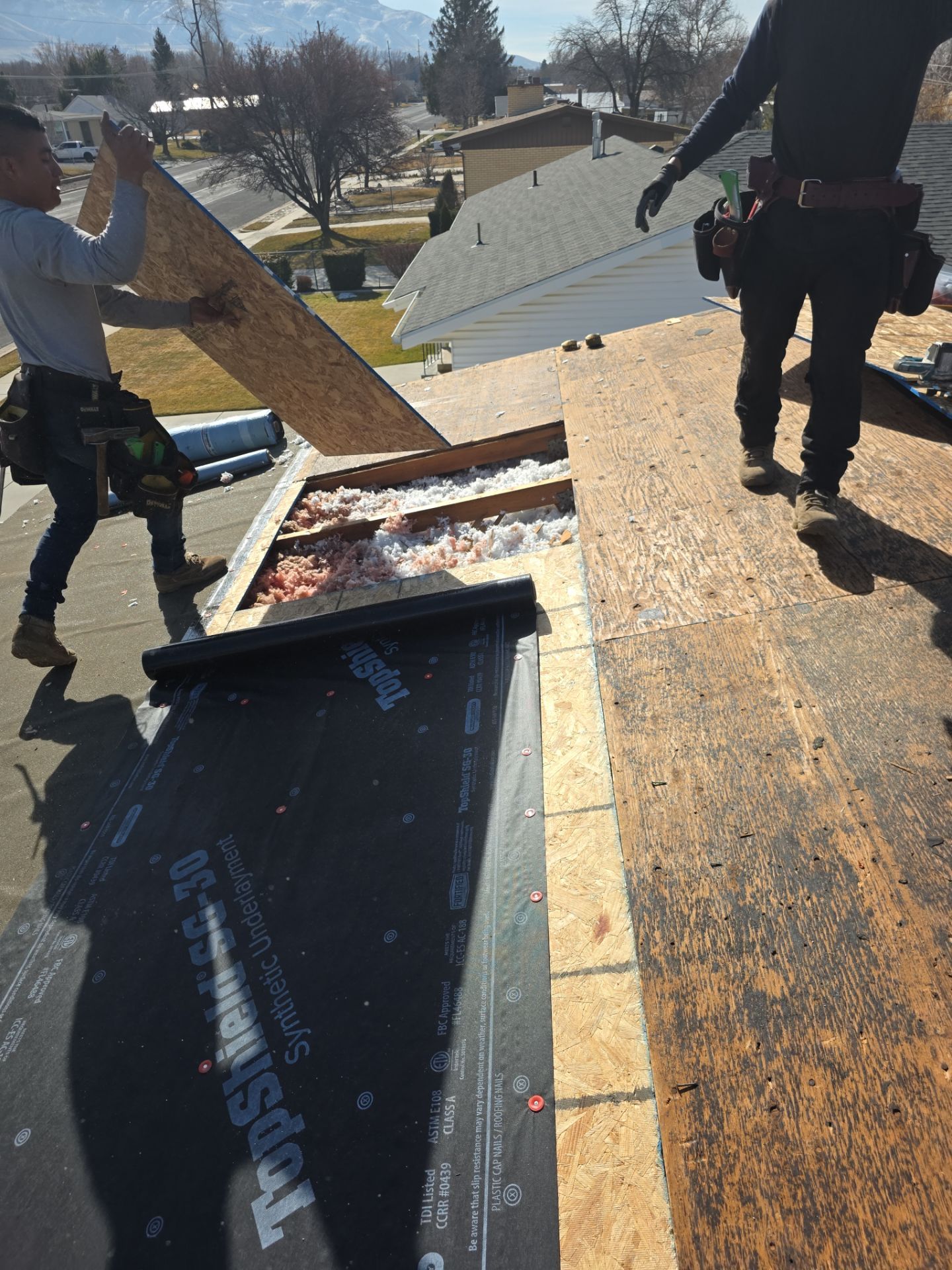 Project in Brigham City, UT by The Roofing Experience, LLC