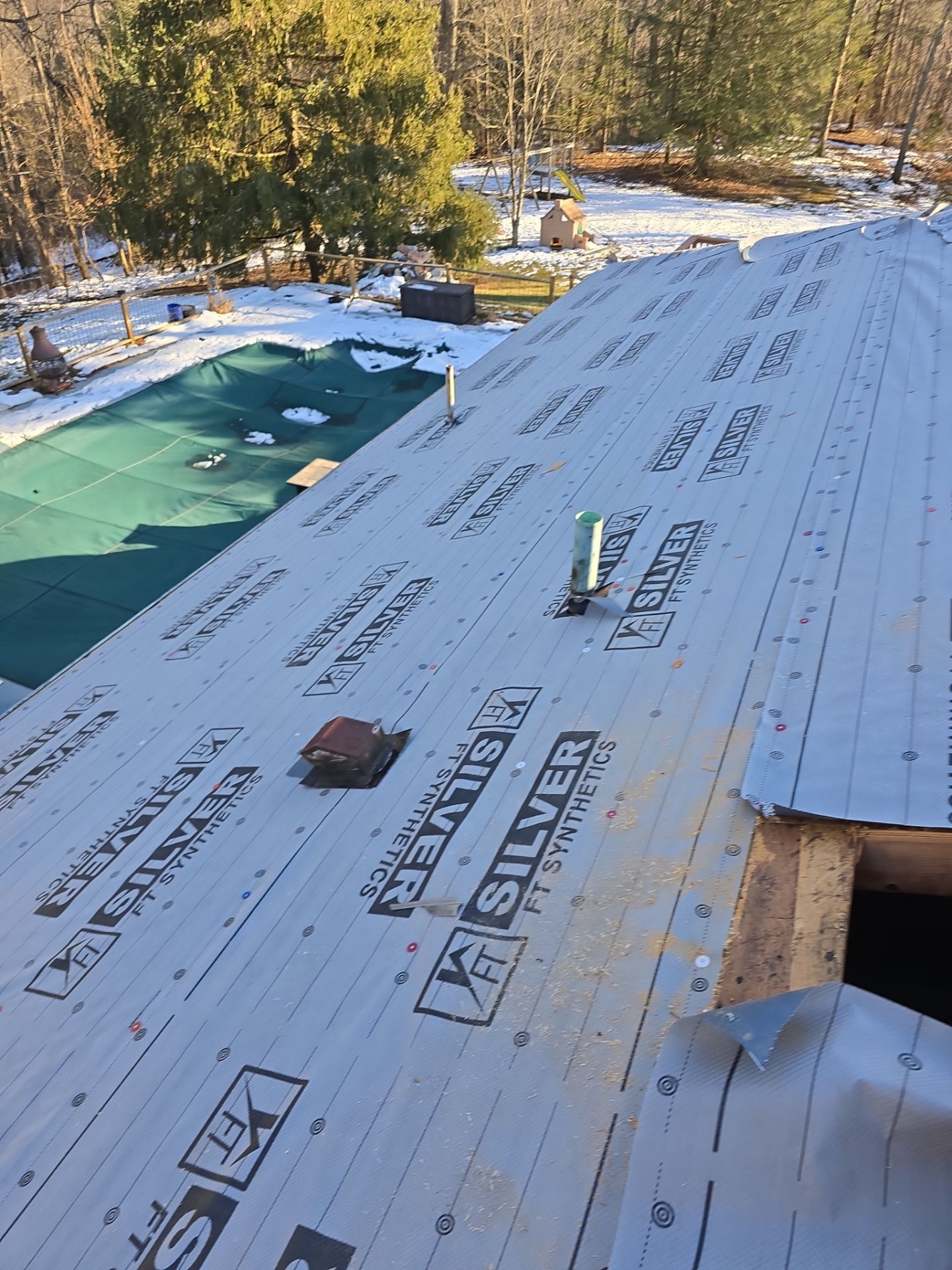 Residential Roofing Installation using Metal by Rainstoppers Roofing
