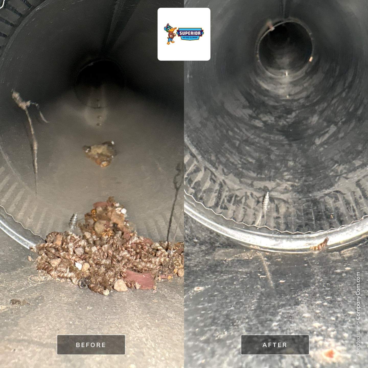 Air Duct Cleaning With a Vacuum Truck in Deerfield, OH by Superior Air Duct Cleaning