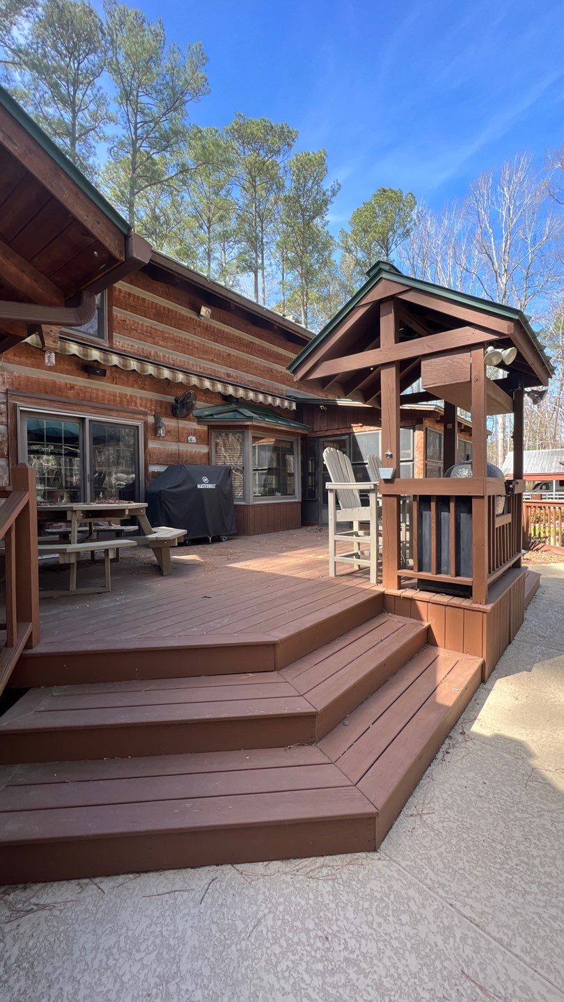 Chesapeake Log Cabin by AKK Painting LLC