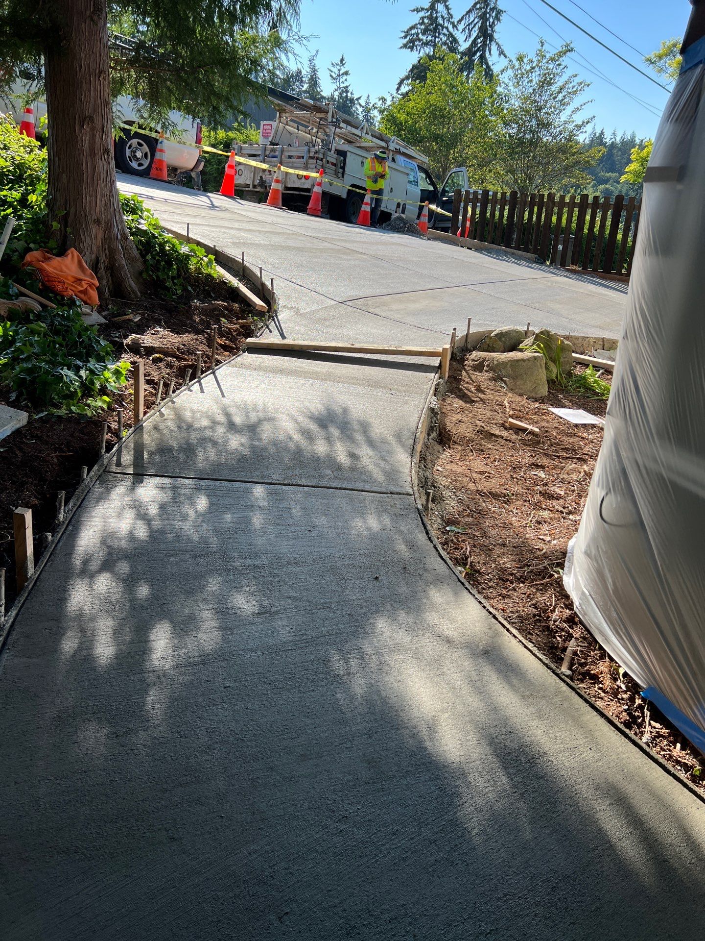 Gerry | Concrete Driveway & Walkway by Jireh Asphalt & Concrete Inc 
