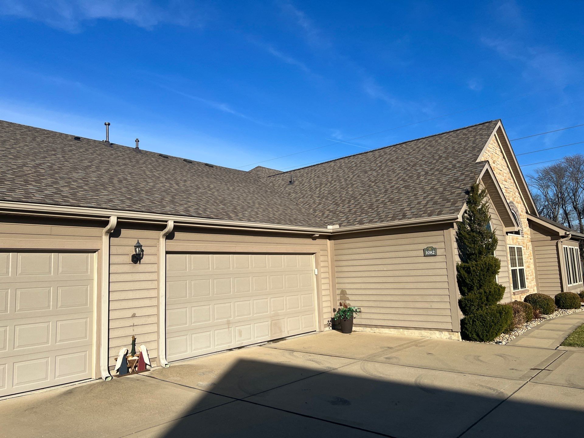 Installation of New Roof by H&F Exteriors