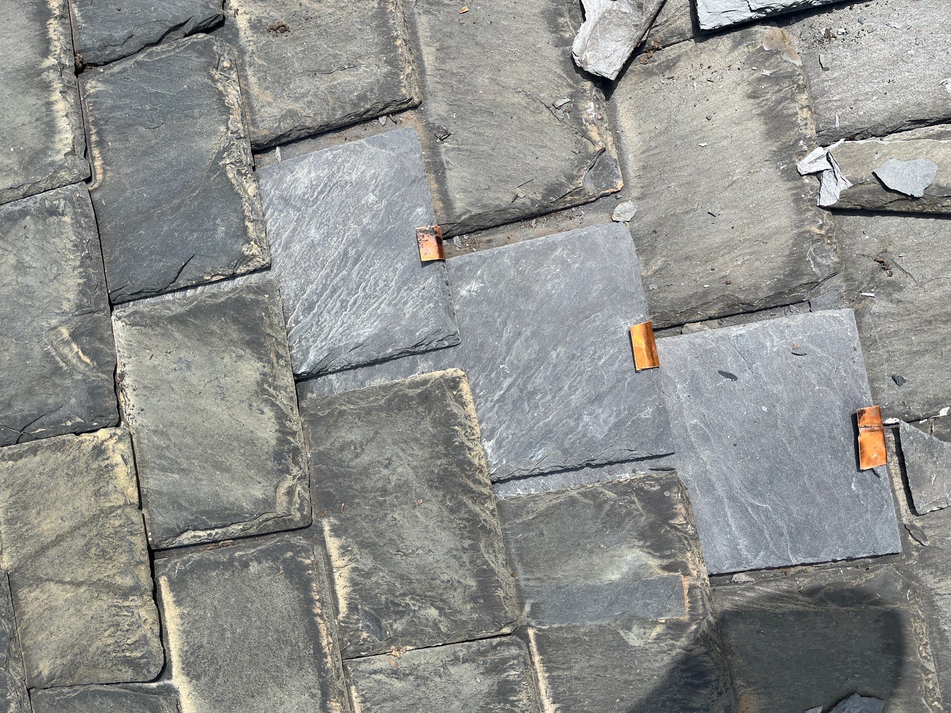 Arlington: Buckingham Slate and Carlisle Syntec TPO Roof by RM Banning, Inc.