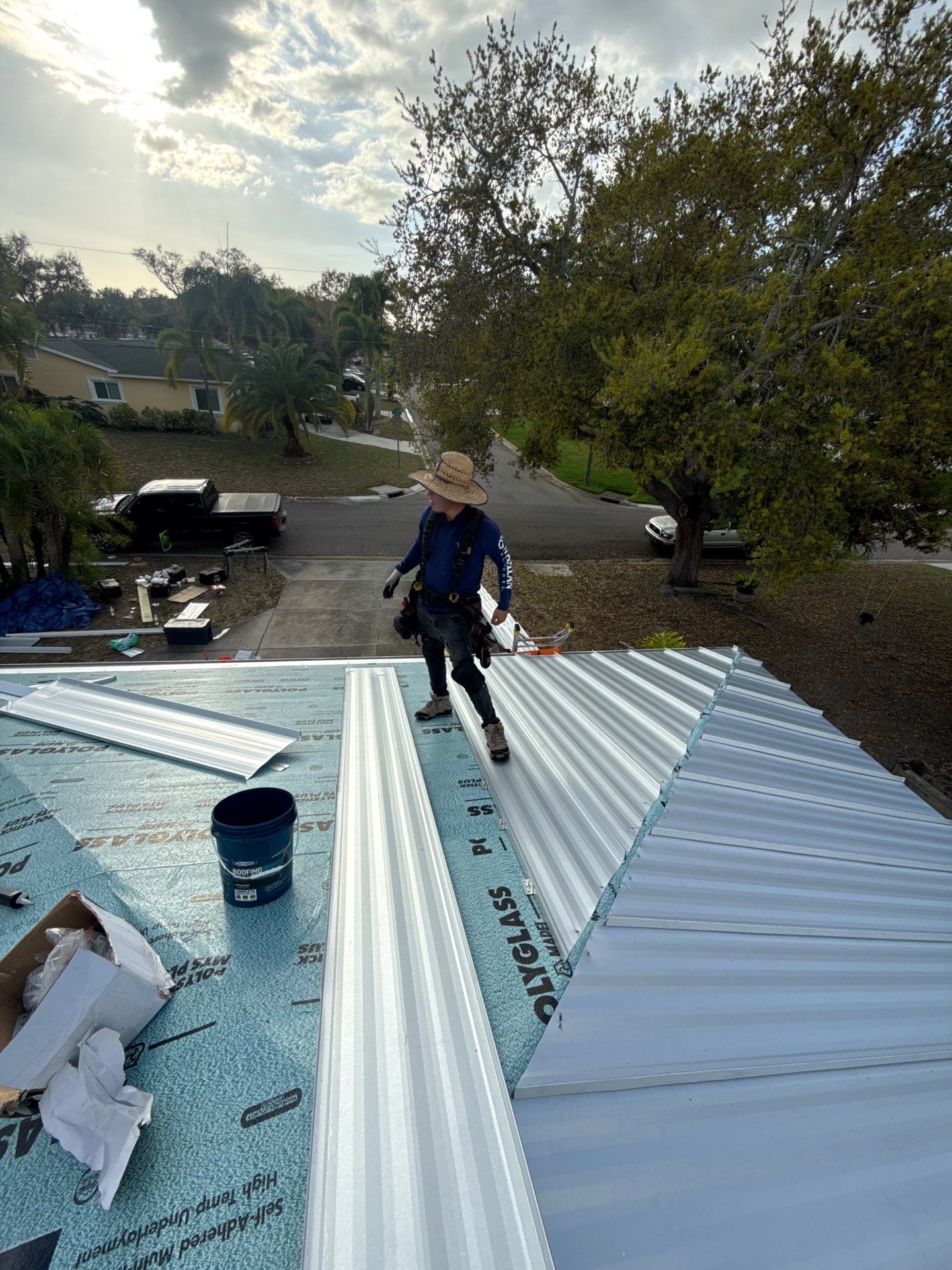Project in St. Petersburg 33710 by Mitchell Roofing Company LLC