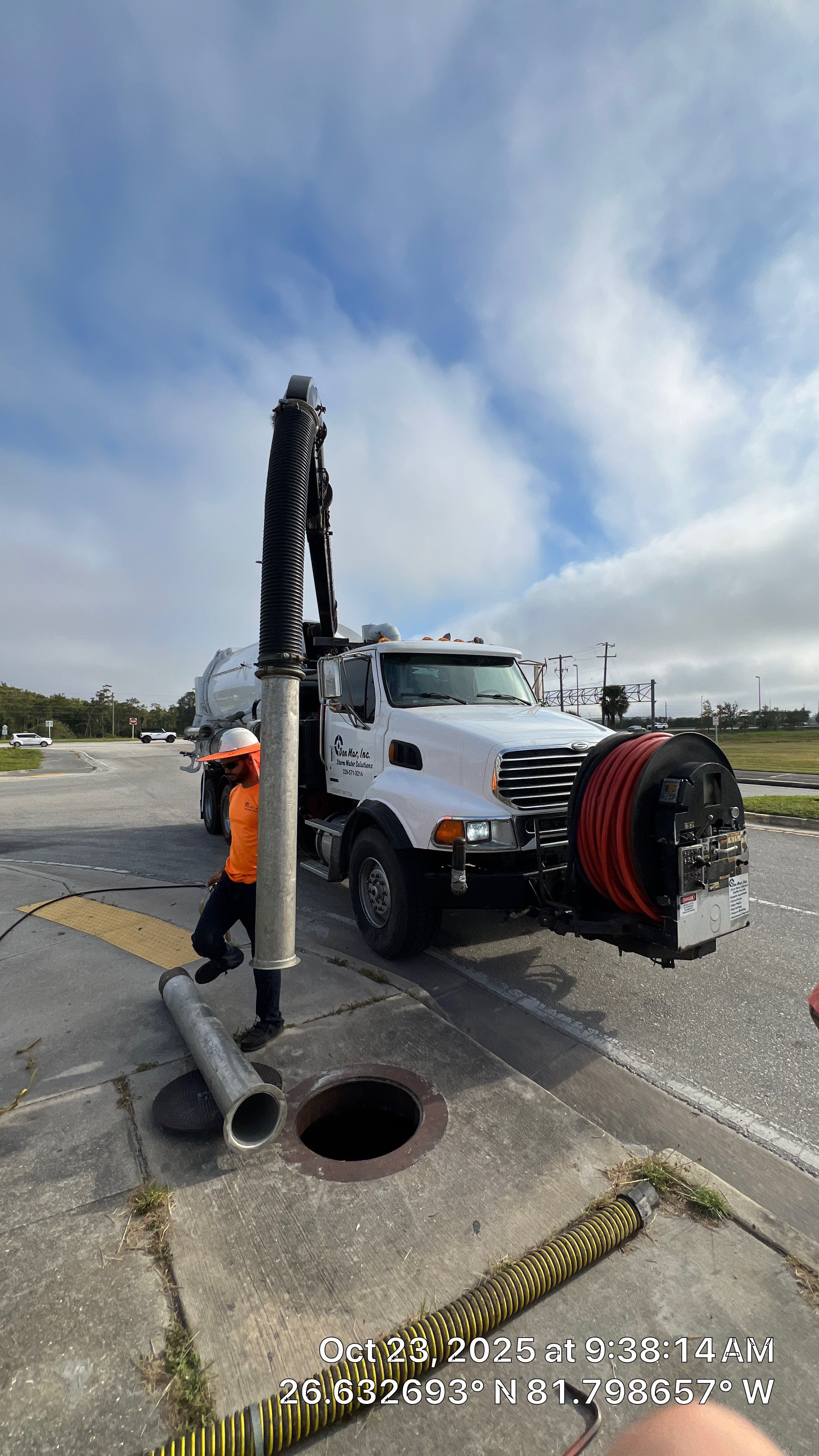 Coffee Rush Fort Myers with PRS by Don Mar, Inc. Storm Water Solutions