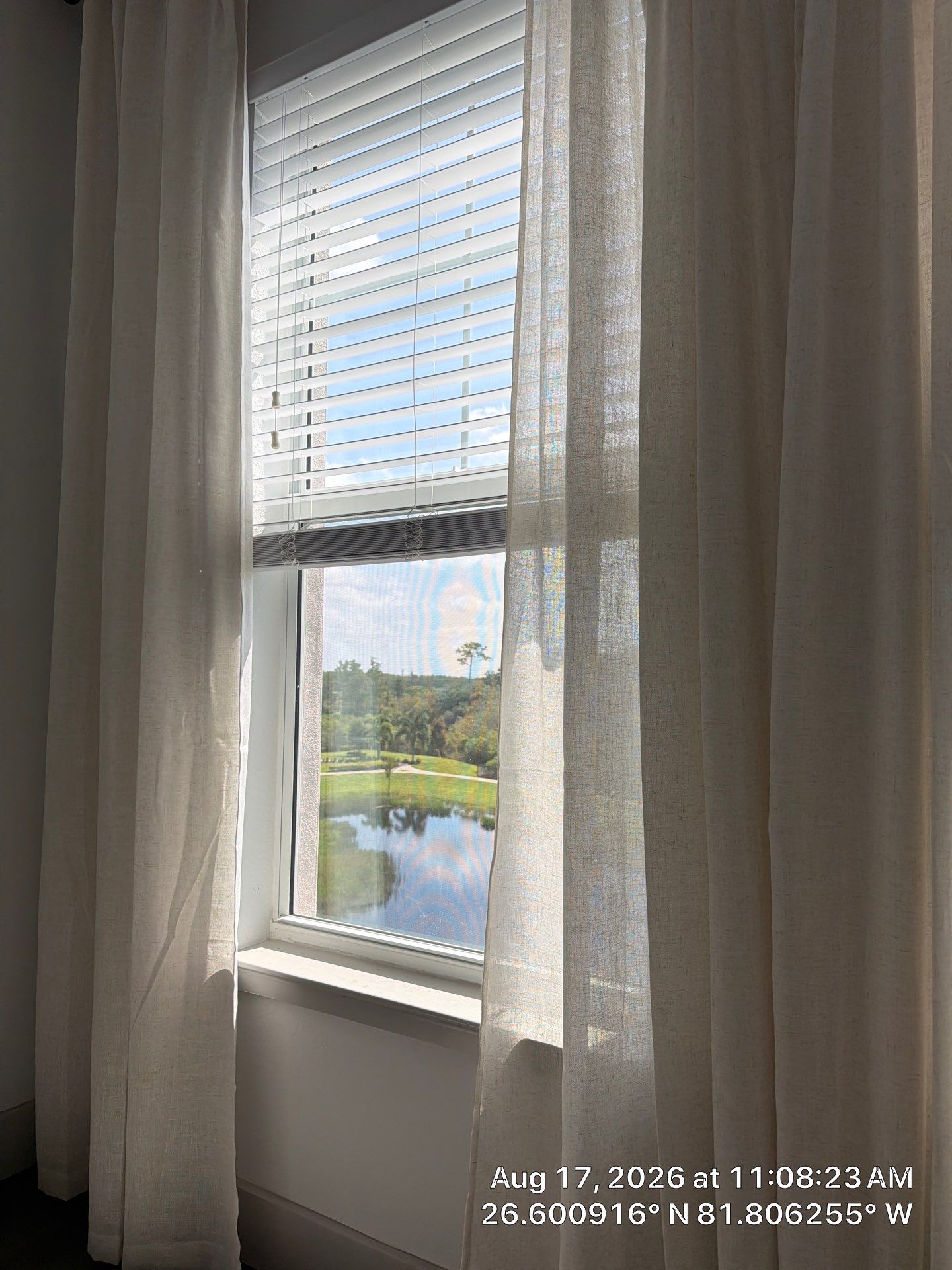 Residential Window Treatment and Interior Finishing in Fort Myers by CompanyCam Sales Demo