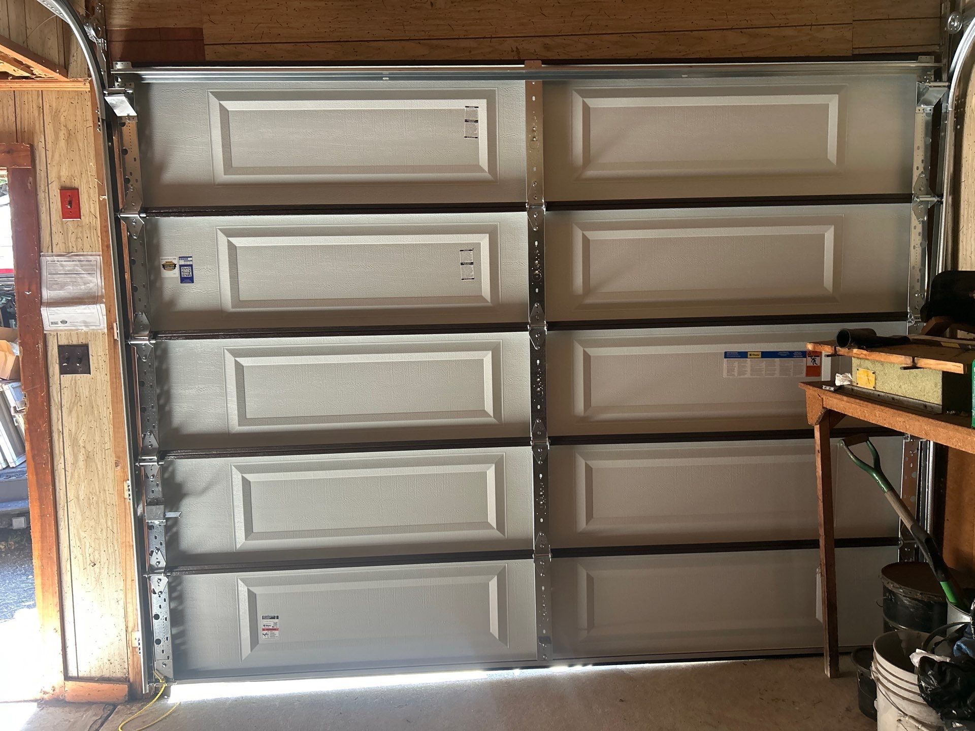 Door Installation using Clopay Classic Steel Garage Door by Keene Door