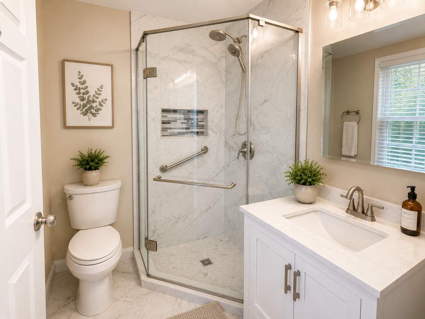 Primary Bathroom Remodel - Windsor Mill, MD by Remodel Now