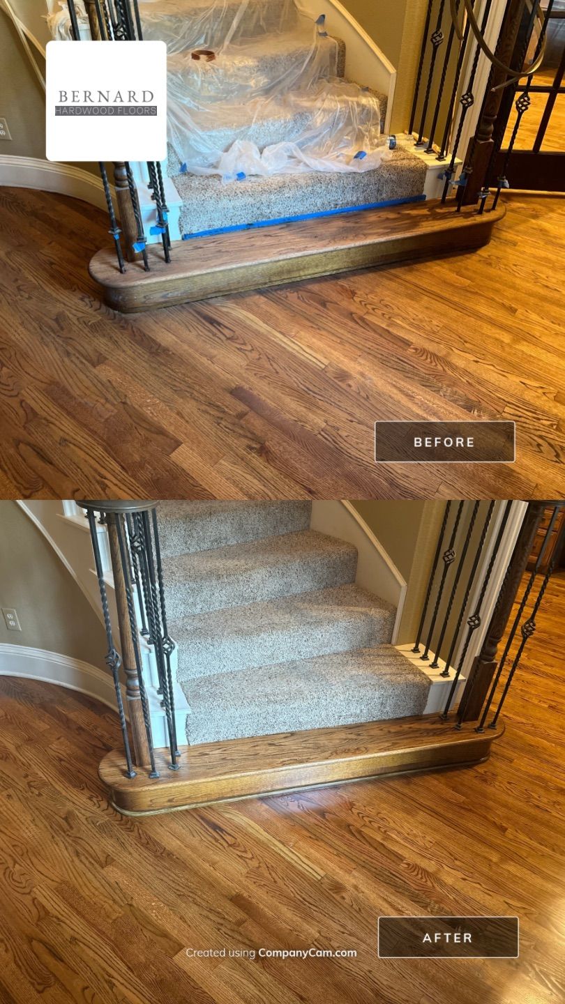 Long Herringbone in living rooms rock by Bernard Hardwood Floors