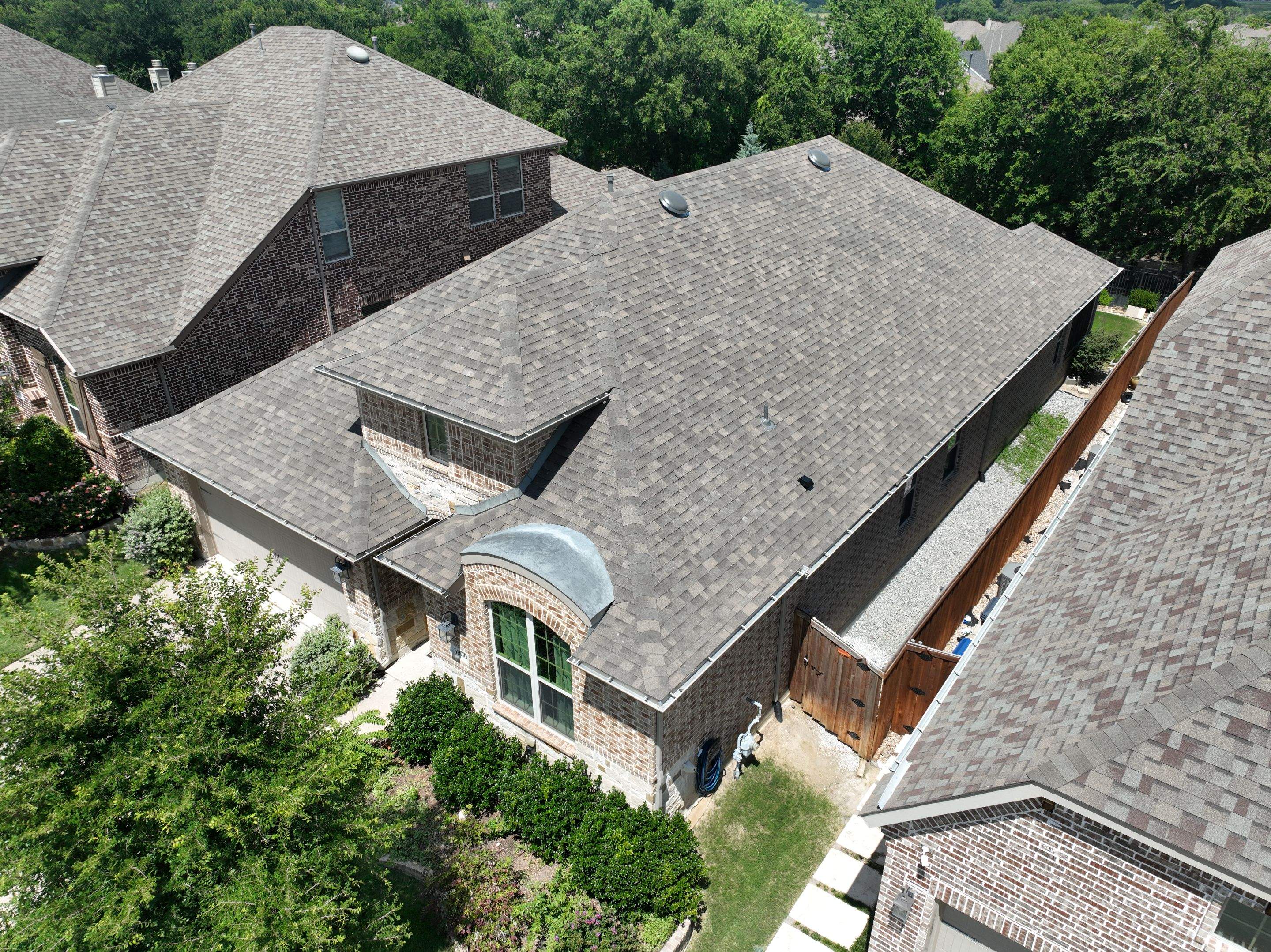 Residential Roofing Installation using Malarkey Vista Weathered Wood Plus by OneSource Roofing and Restoration