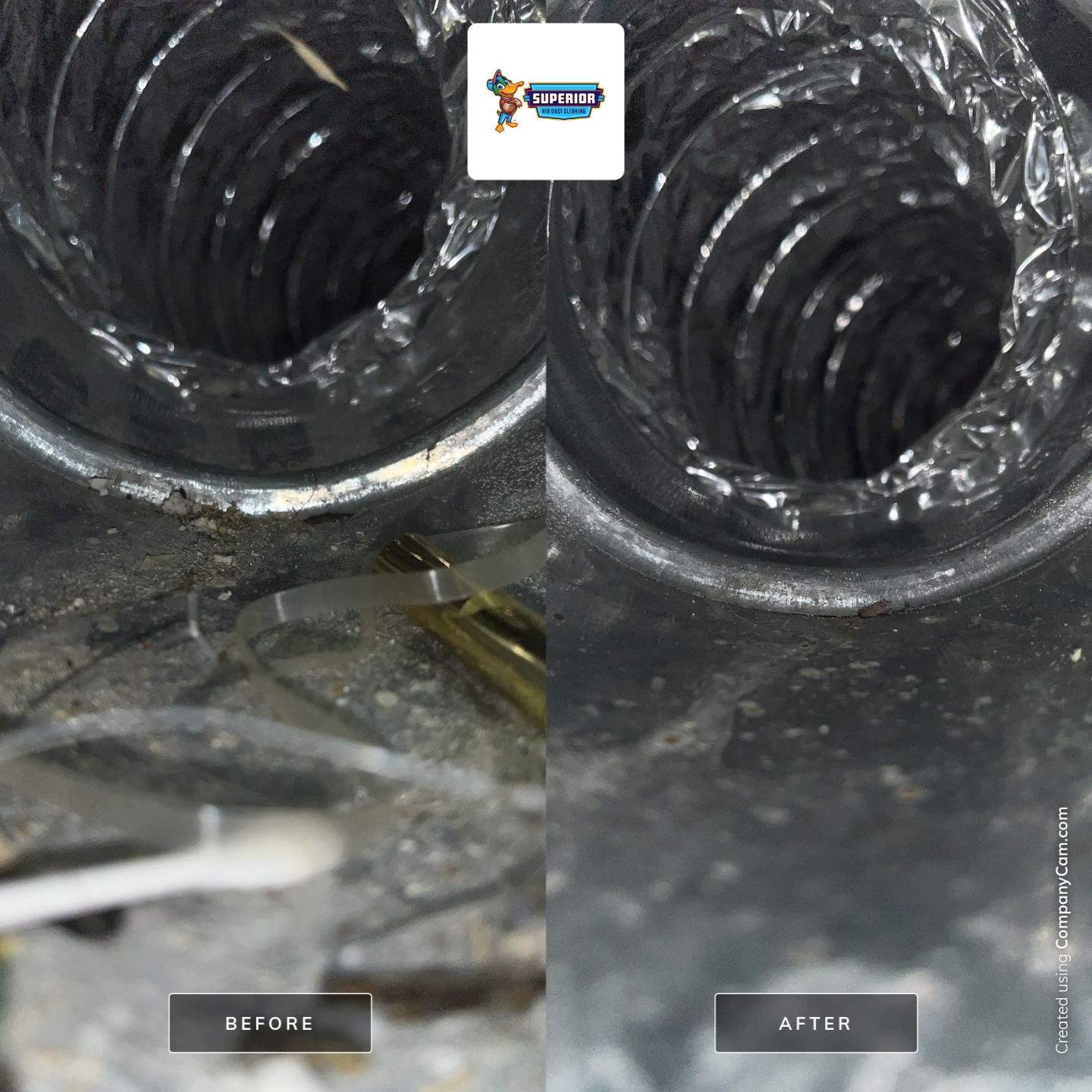 Air Duct Cleaning With a Vacuum Truck in Baden, PA by Superior Air Duct Cleaning