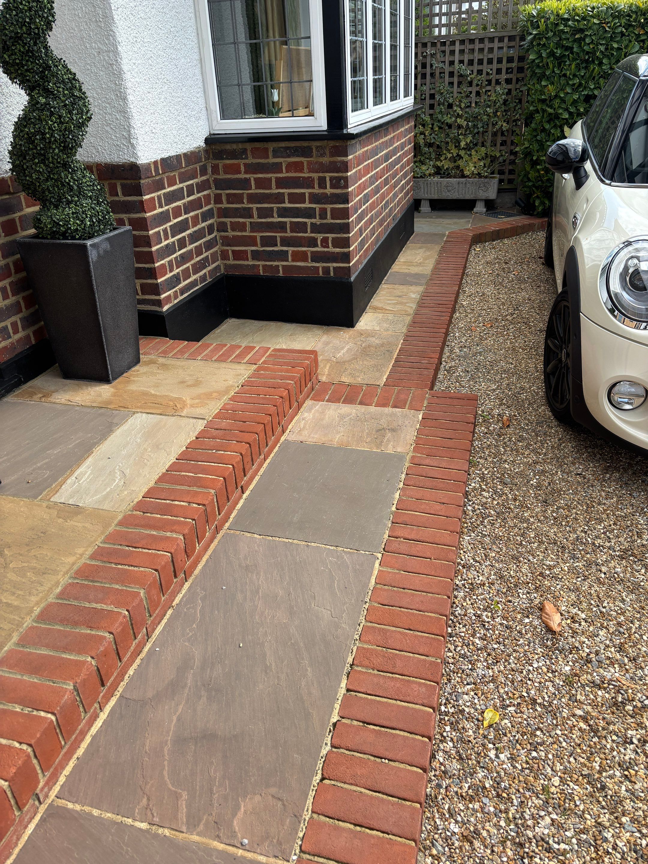 Patio and Lean to clean Epsom by Ges Exterior Cleaning ltd