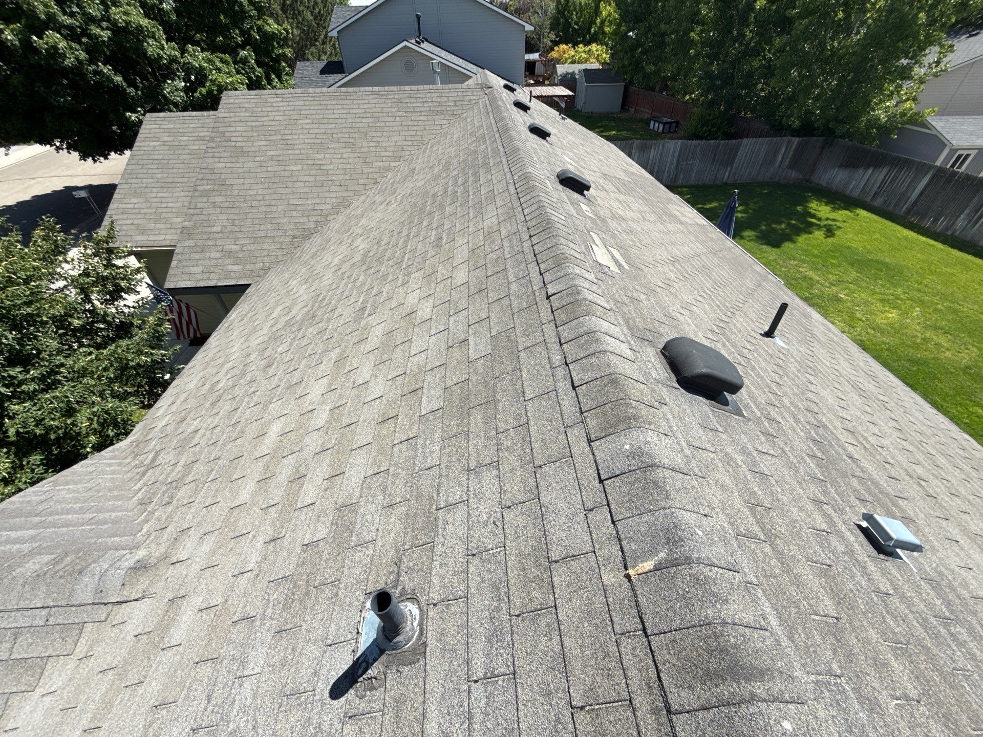 Full Residential Roof Replacement in Kuna Featuring Architectural Shingles by Olive Roofing