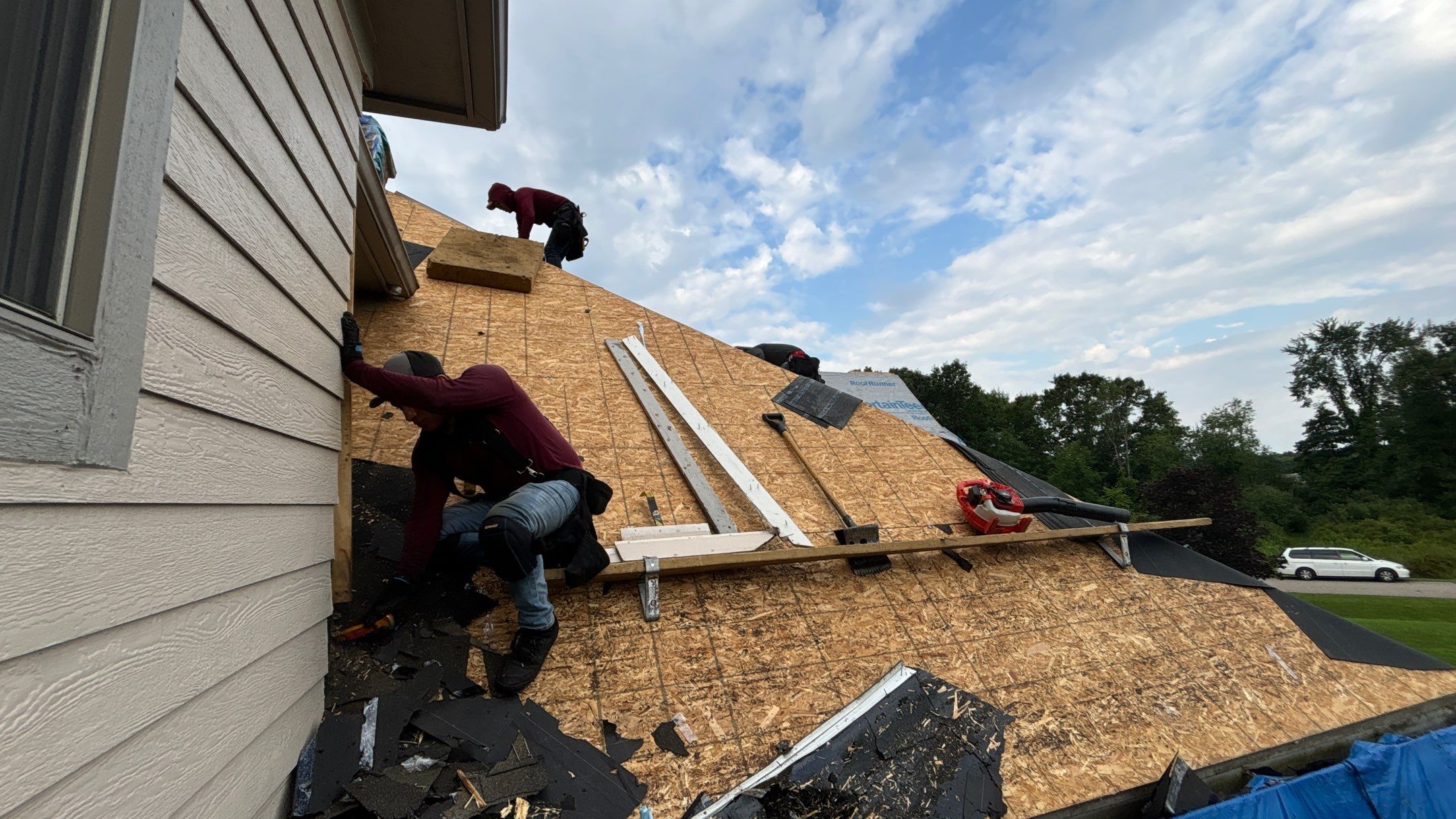 Roof Replacement using CertainTeed Landmark by 180 Contractors