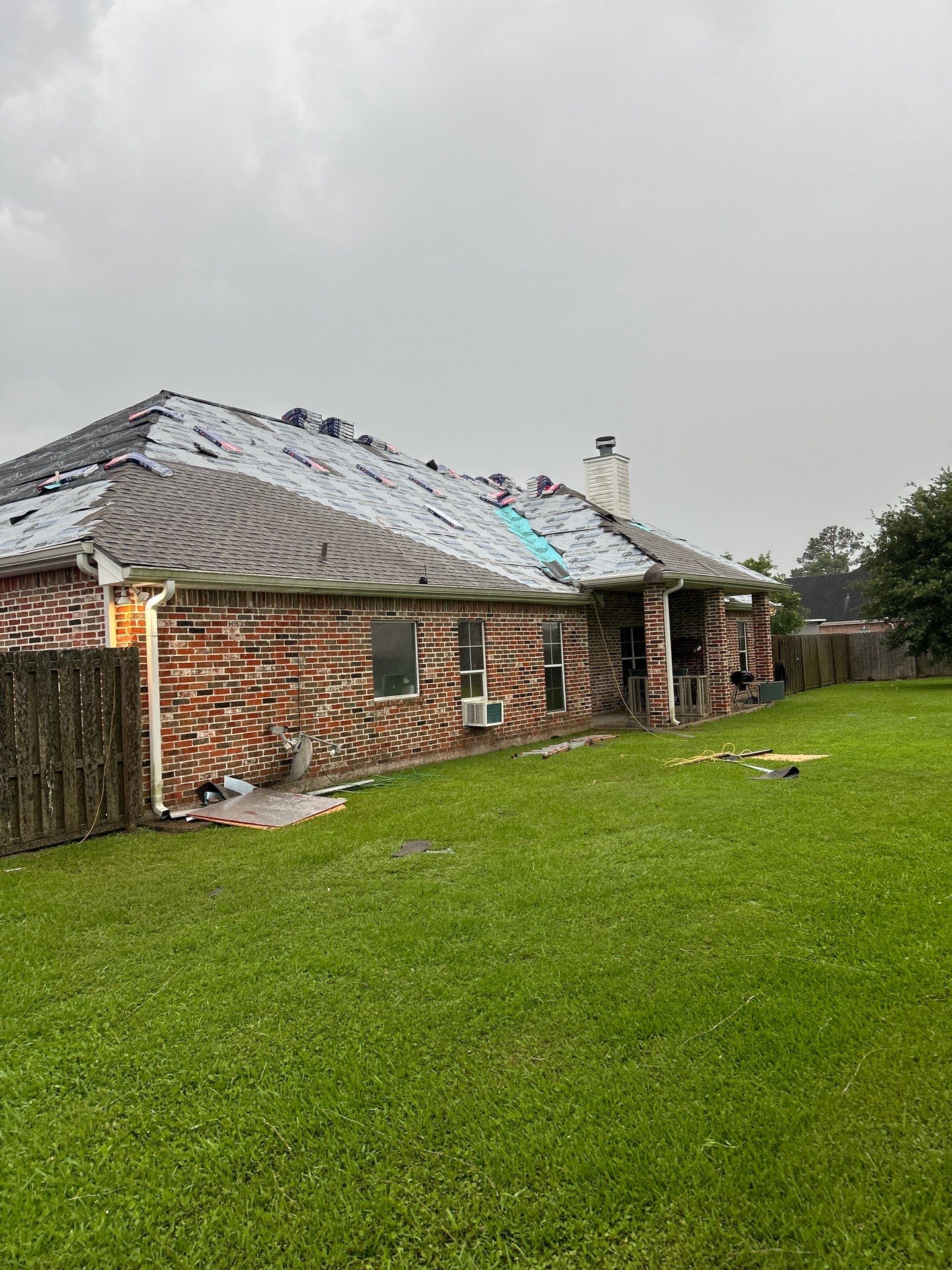 Residential Roof Replacement using GAF HDZ - Weathered Wood by Elite Roofing LLC