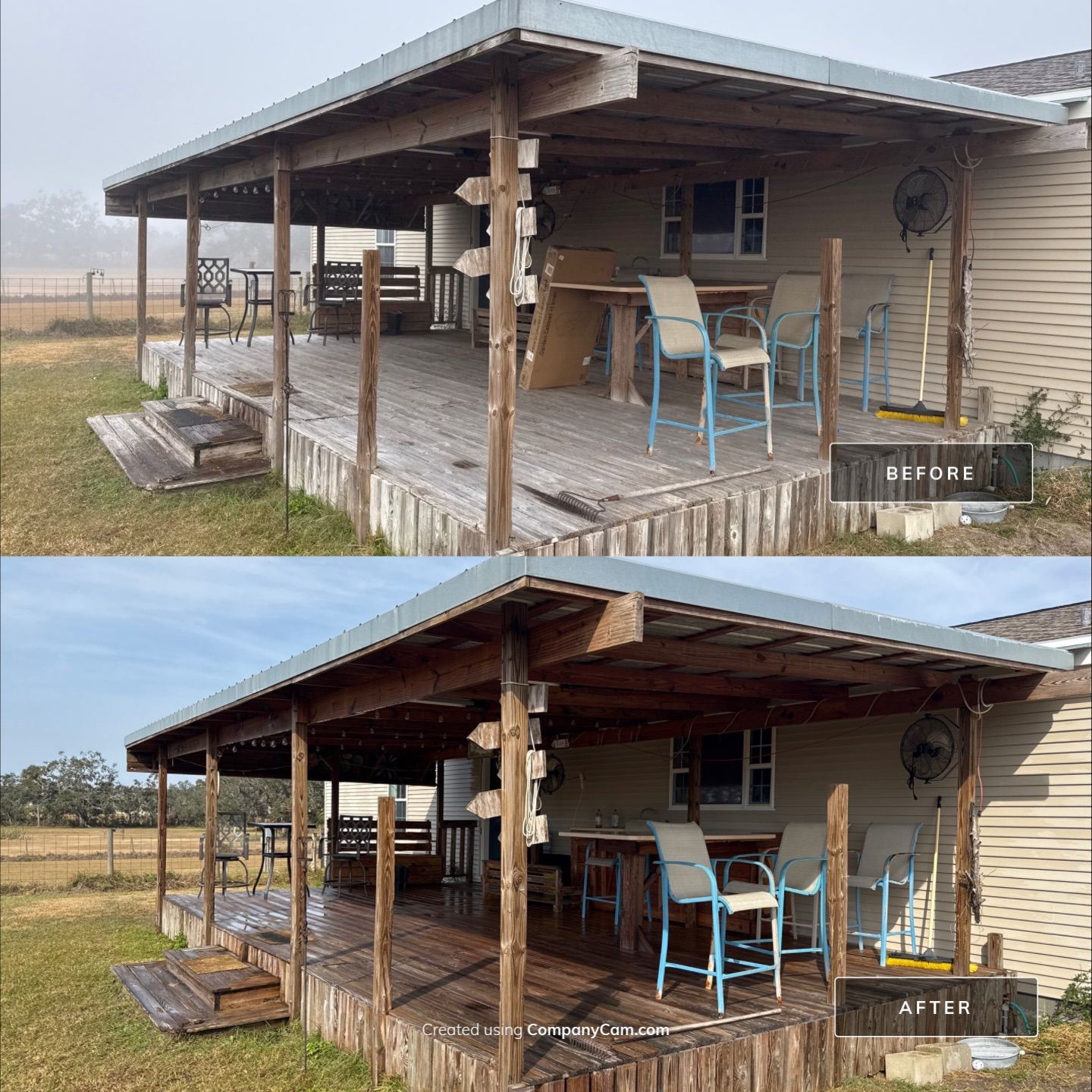 House Wash & Porch Cleaning in Homestead Property, Parrish, FL | Sunshine AquaWash by Sunshine AquaWash