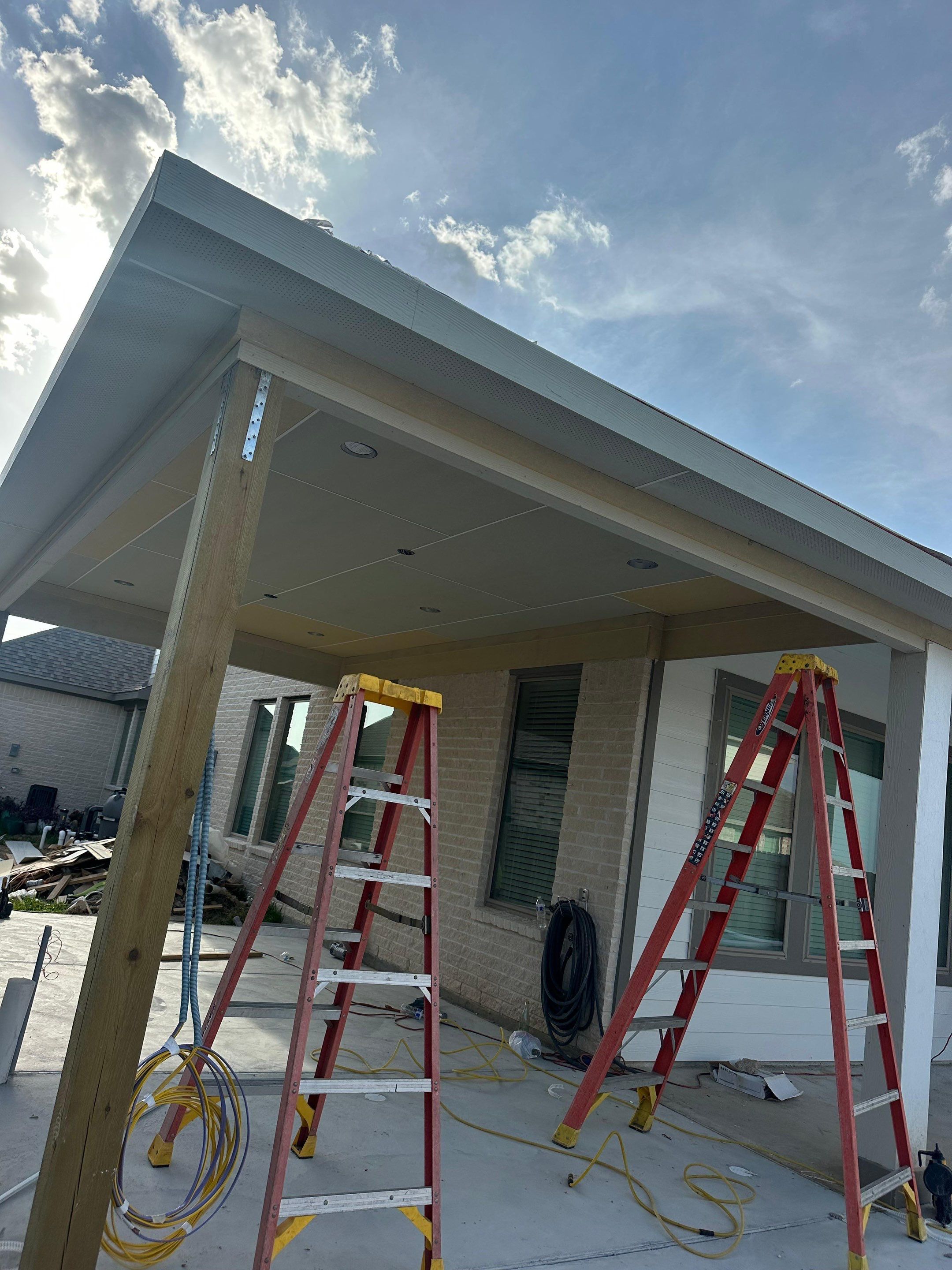 Patio and Summer Kitchen in Texas city by SophAlx LLC