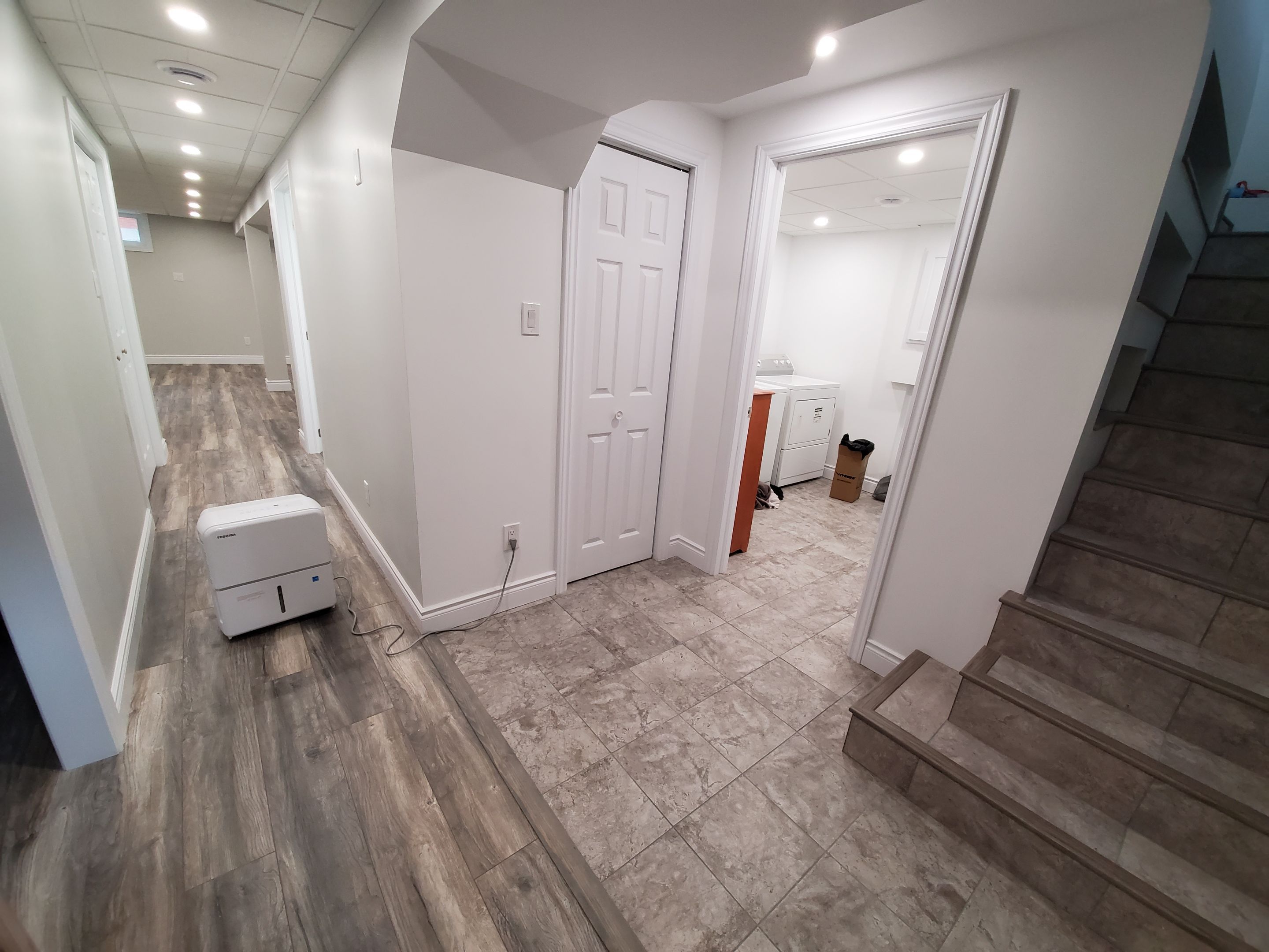 Basement Renovation by Impact Construction Sudbury