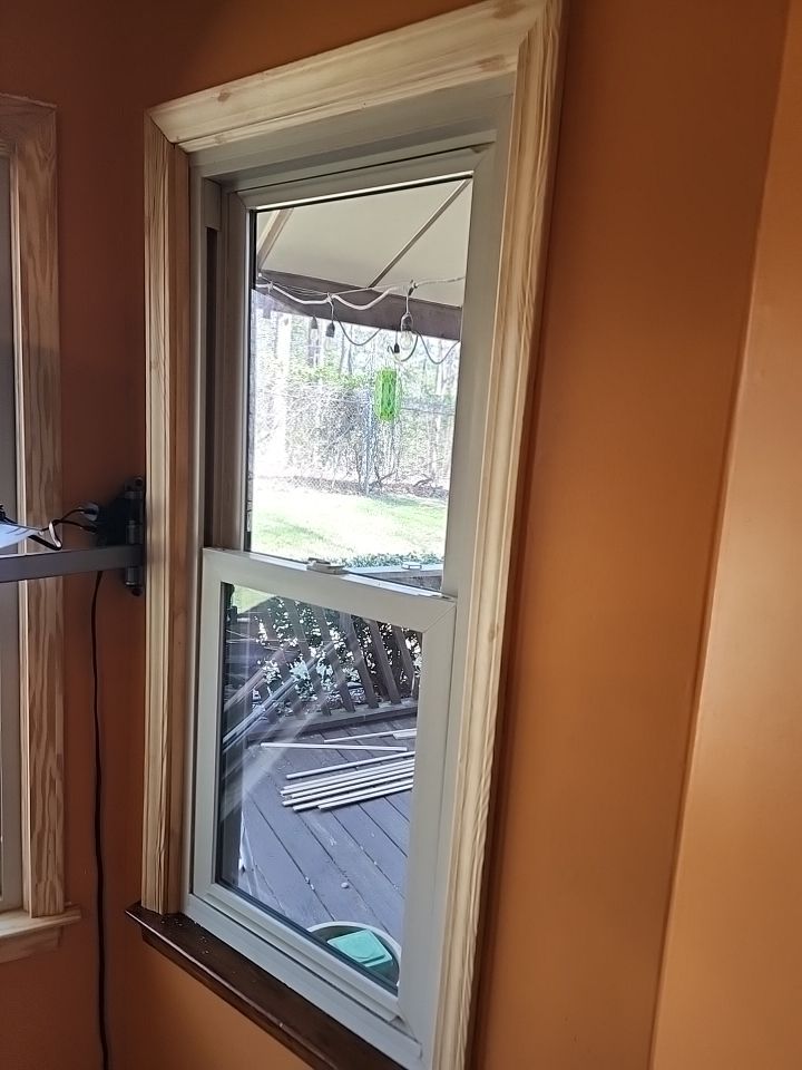 Exterior renovation using James Hardie Siding and Simonton Windows by Indigo State Roofing