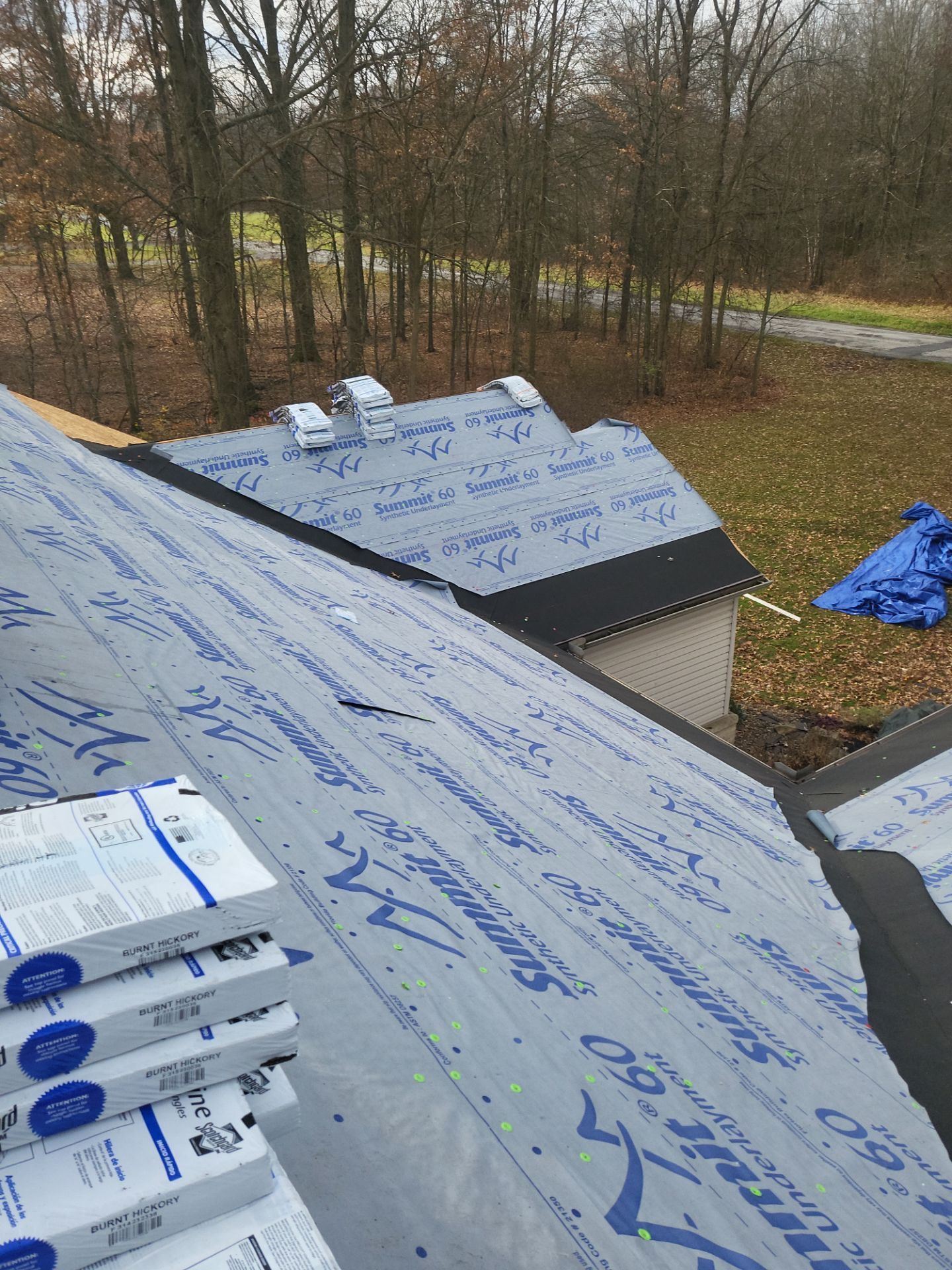 ATLAS PINNACLE COLOR: BURNT HICKORY DRIP EDGE: ROYAL BROWN by Eagle Eye Roofing