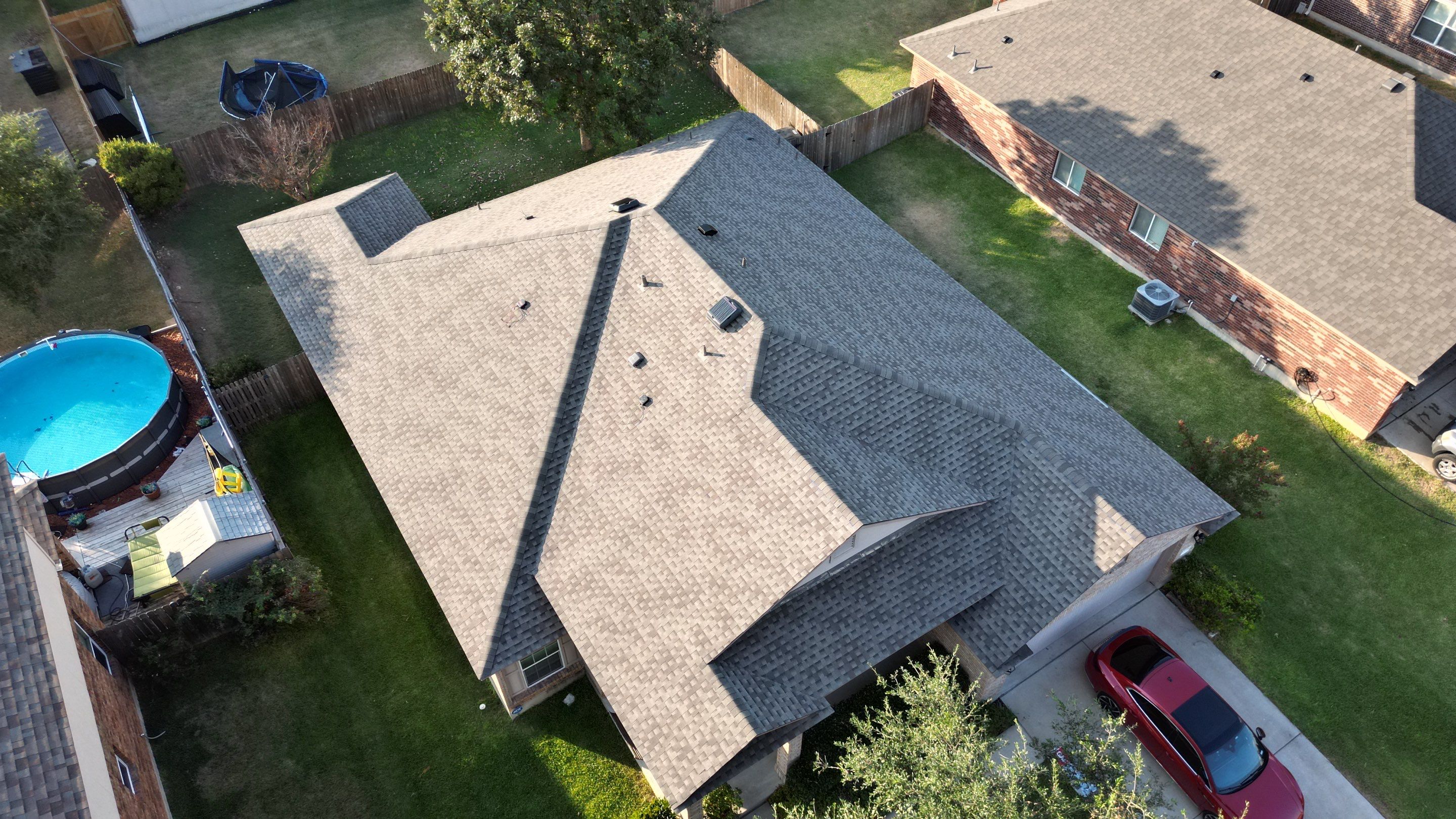 Temple TX — Tornado & Hail Damage Class 4 Roof Replacement & Solar Detach and Reset, Windmill Farms by ROAM Roof & Solar