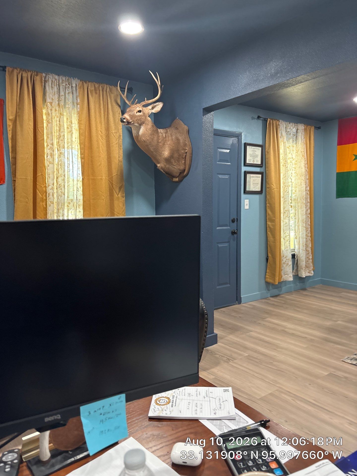 Interior Media Studio and Home Office Remodel in Campbell by CompanyCam Sales Demo