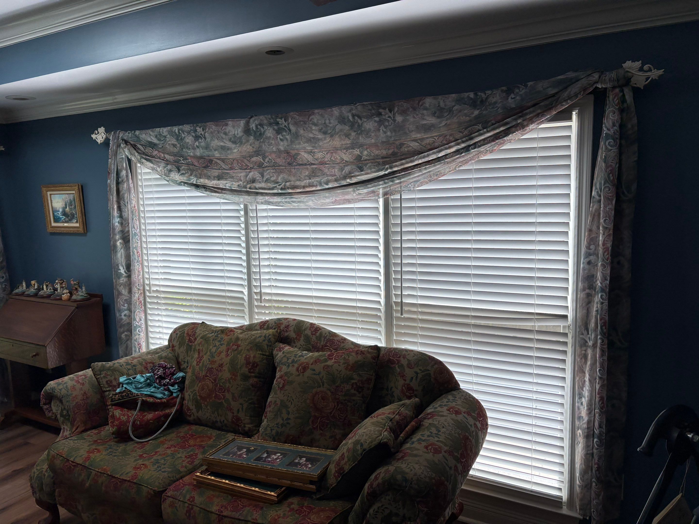 Faux Wood Blinds Projetc in Madison by Blinds and Borders