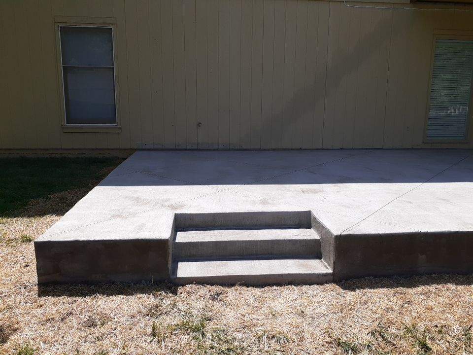 New Driveway and Sidewalk by LAND ESCAPES LLC
