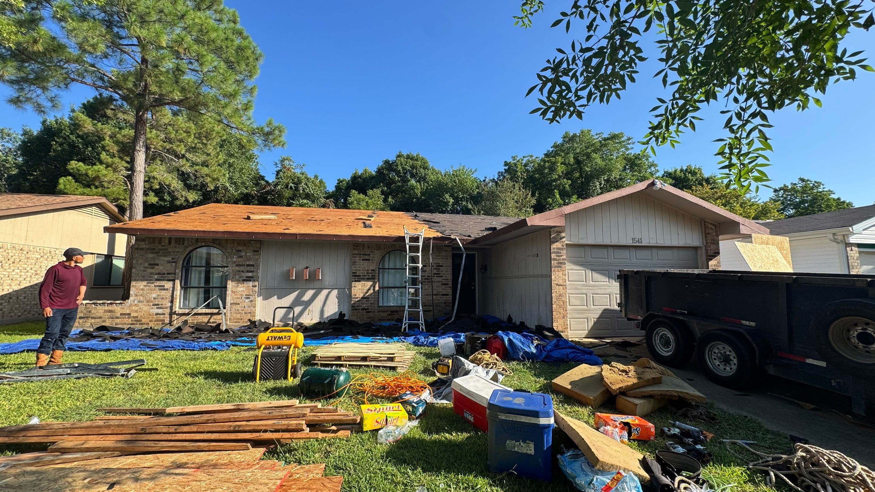 Project in Garland by Rhino Roofing and General Contracting, LLC