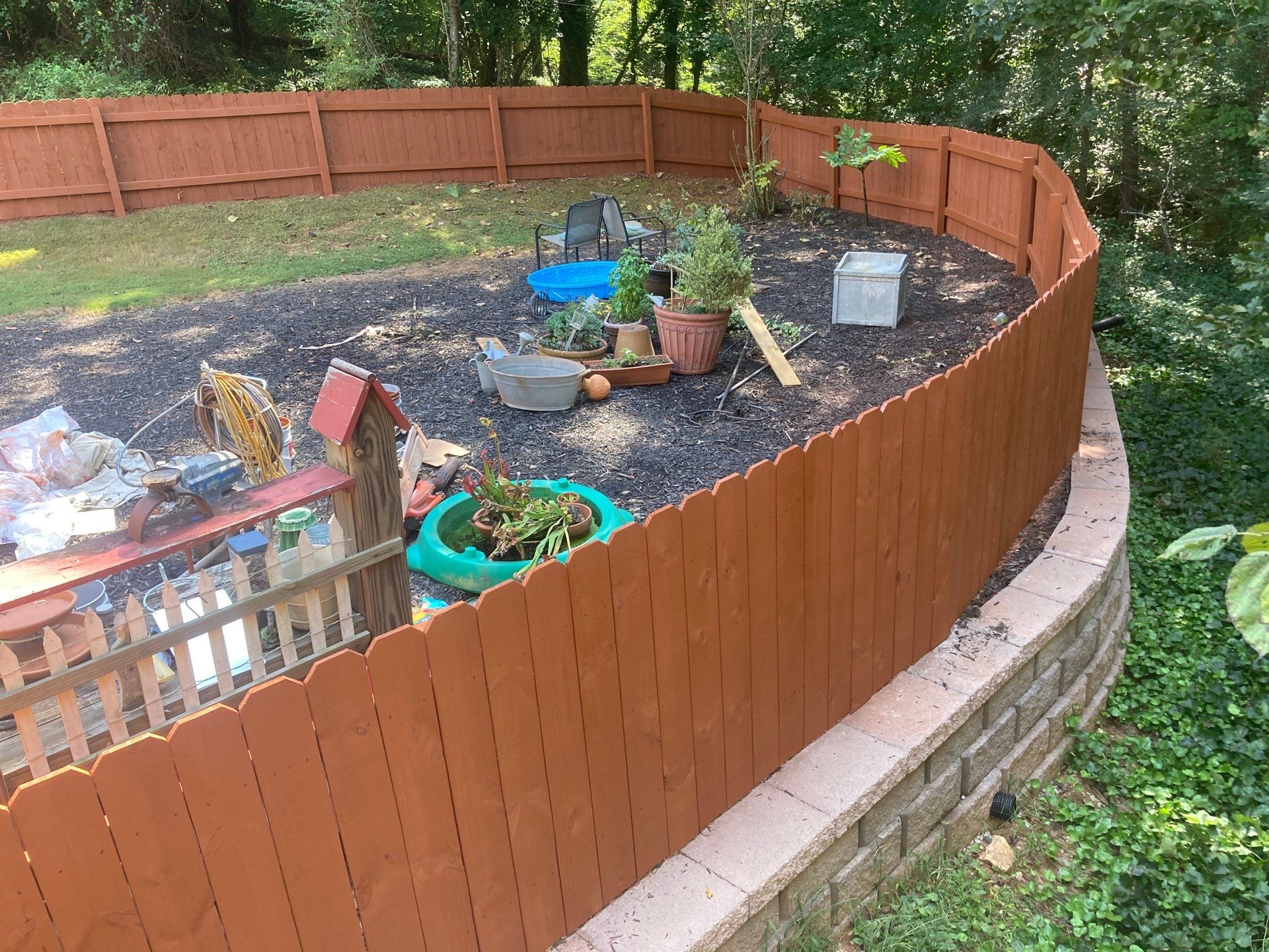 Deck Stain in Lilburn, GA by Nelson Exteriors 