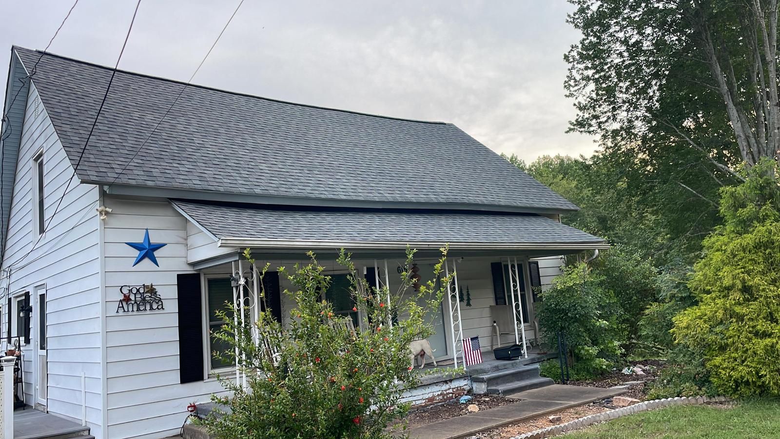 Cherryville NC Roof and Siding Job  by Here4You Restoration 