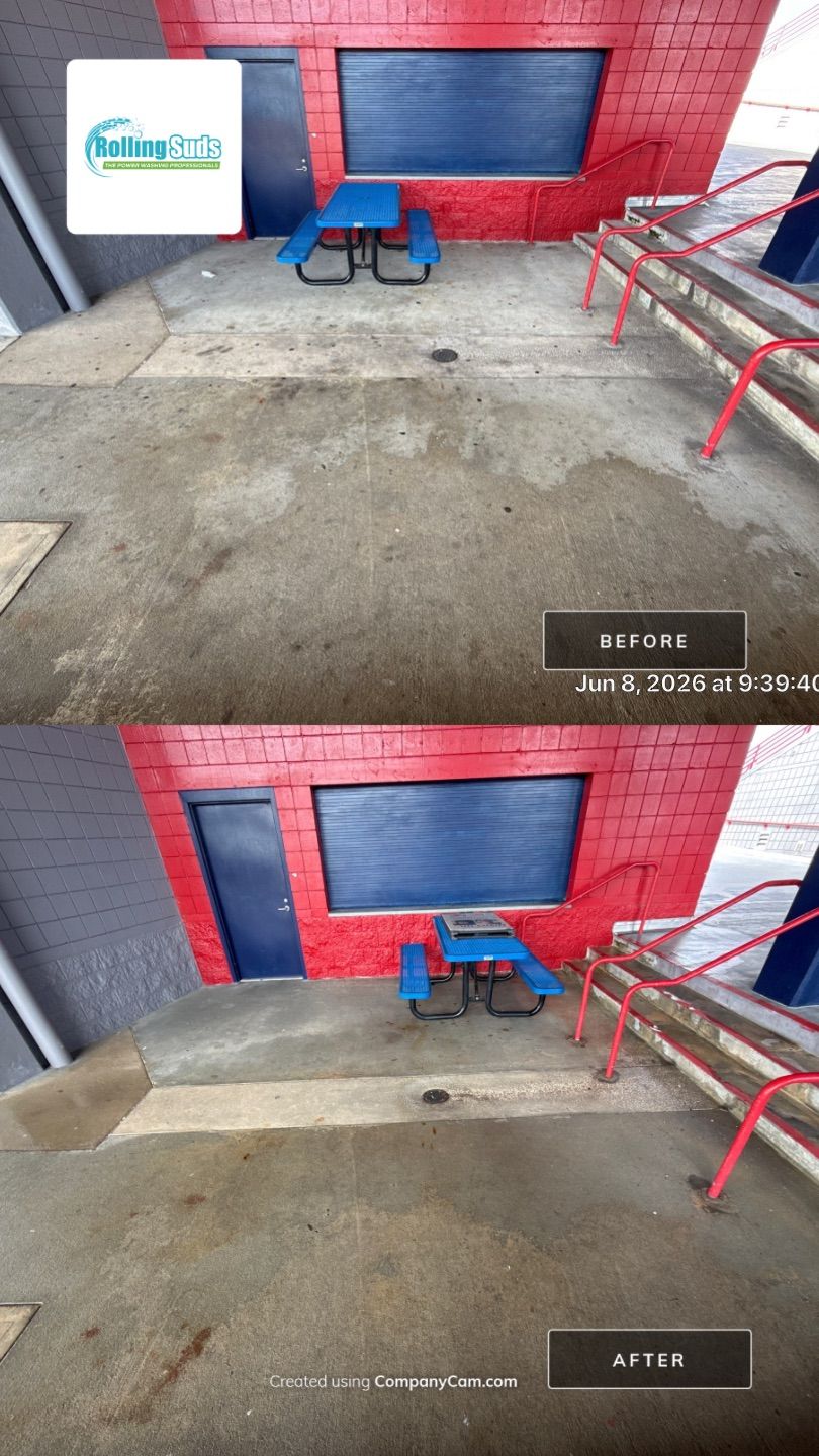 USSSA National Headquarters – Stadium Concourse Cleaning - Viera, FL by Rolling Suds of Melbourne - Palm Bay