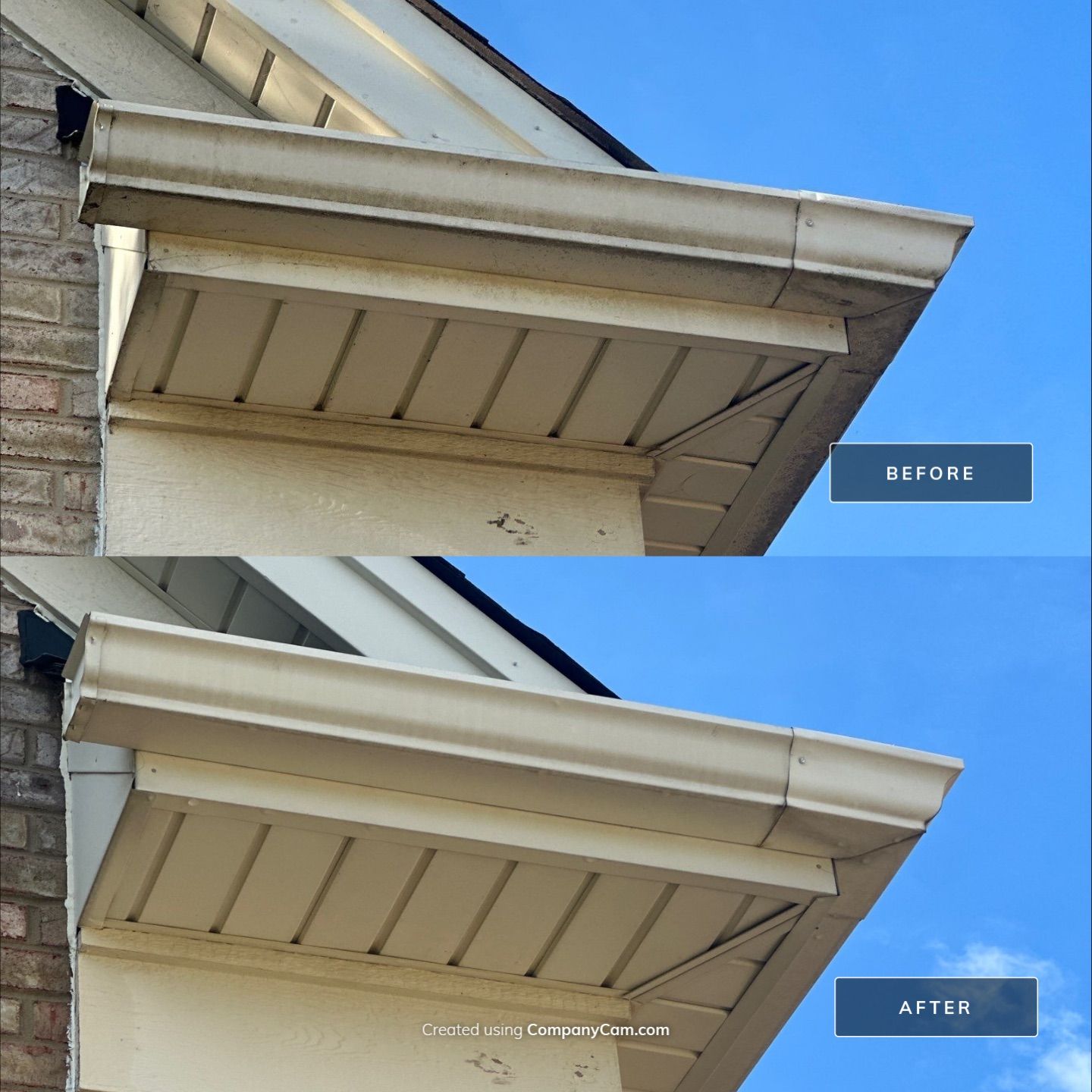 Project in Round Lake by Simmons Power & Soft Washing