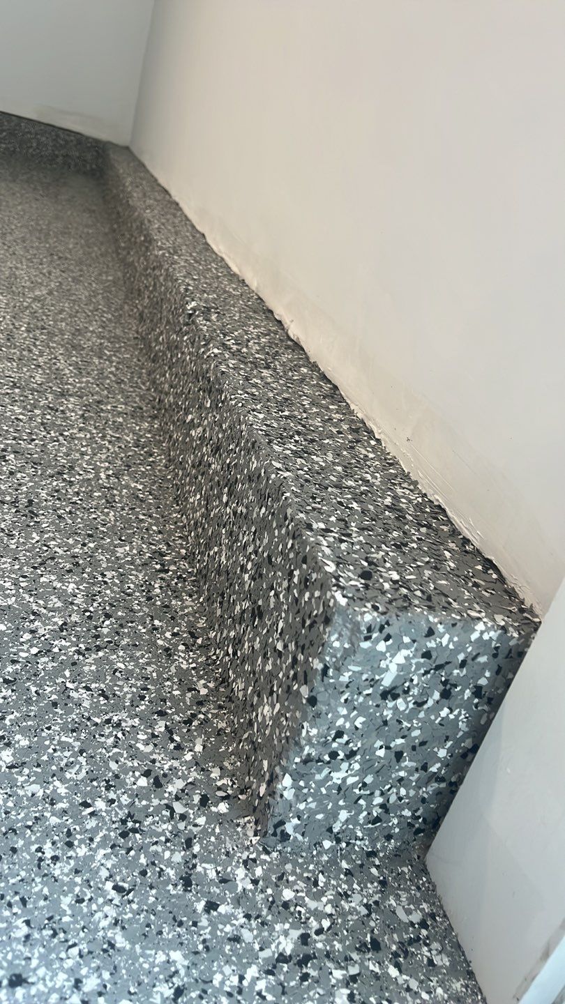Godaire Basement TransFLOORmation by Symphony Concrete Coatings
