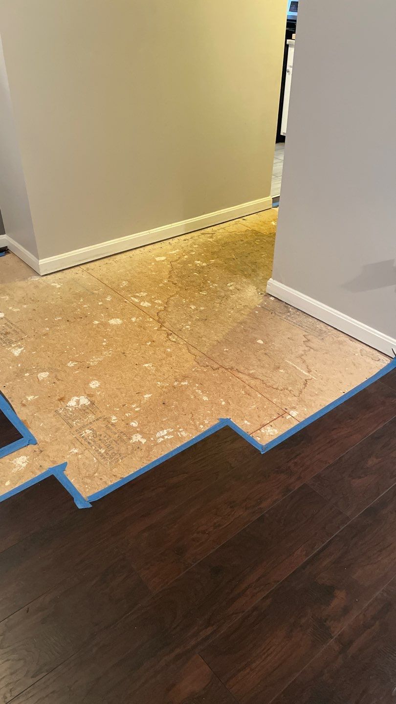 New Flooring Installation in Jeffersonville, IN by ANR Restoration