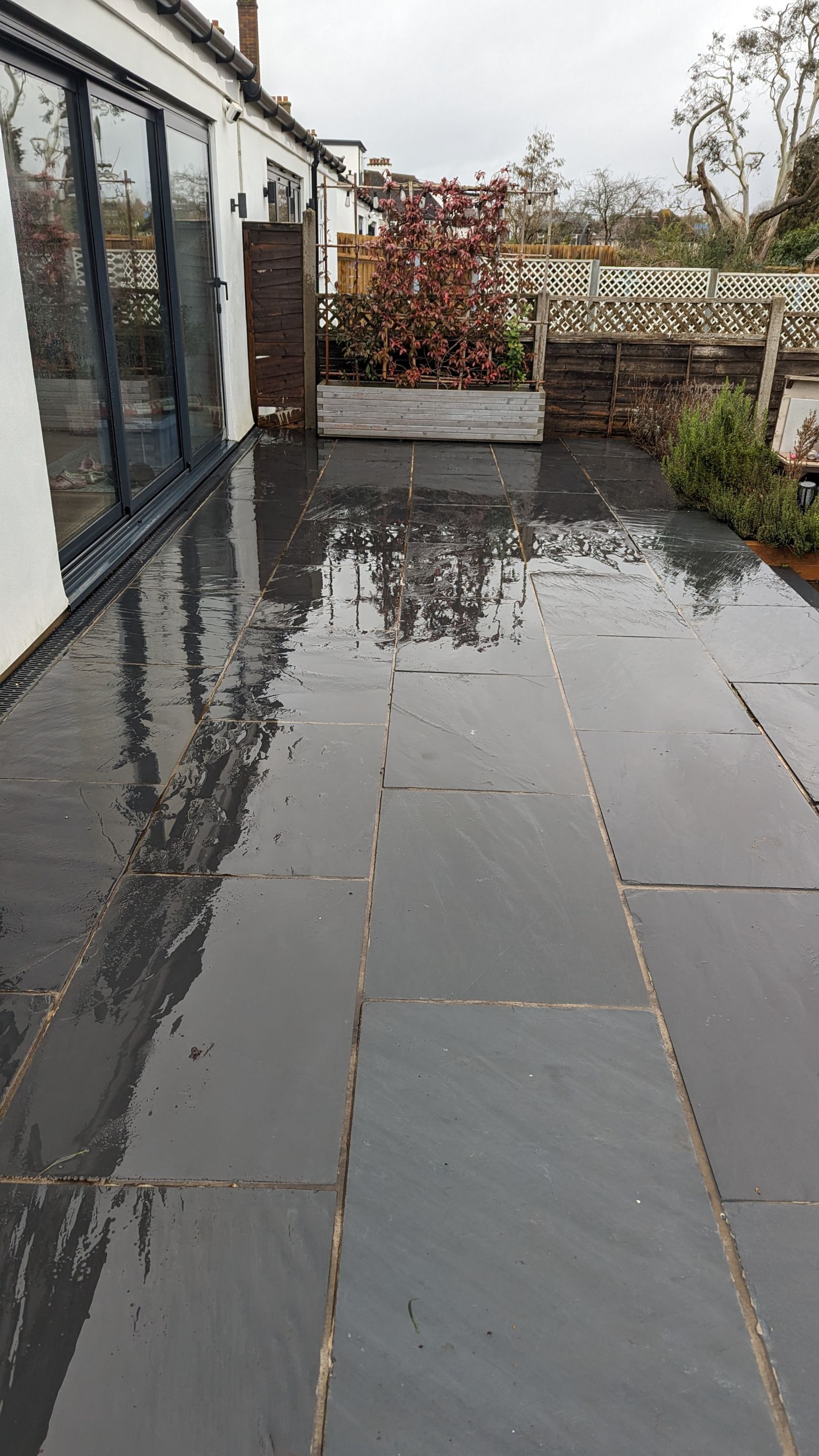 Driveway And Patio Clean using honda 21 ltr/min by Ges Exterior Cleaning ltd