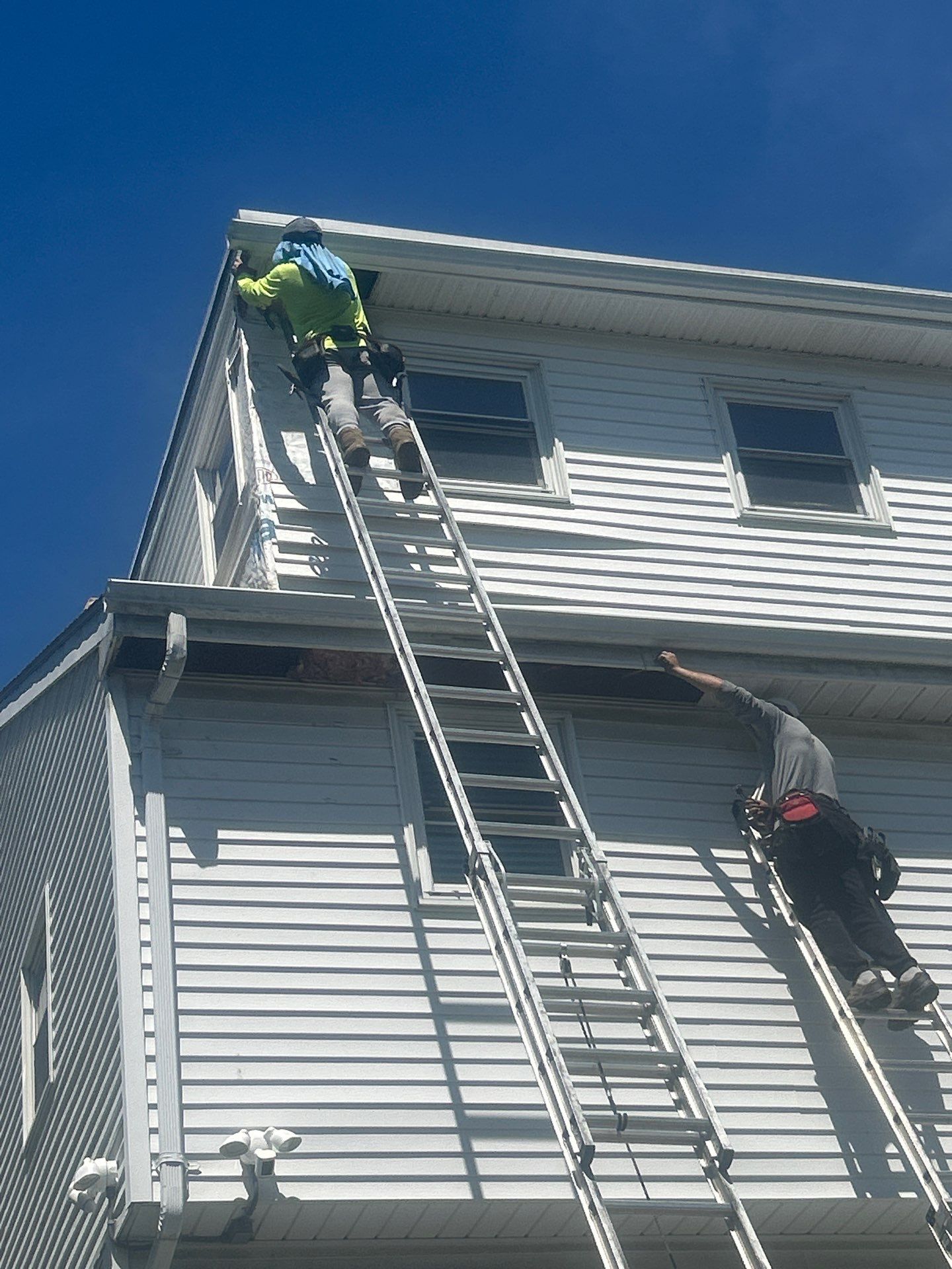 Siding & Soffit Repair — Waltham, MA by Mighty Dog Roofing of Greater Middlesex County