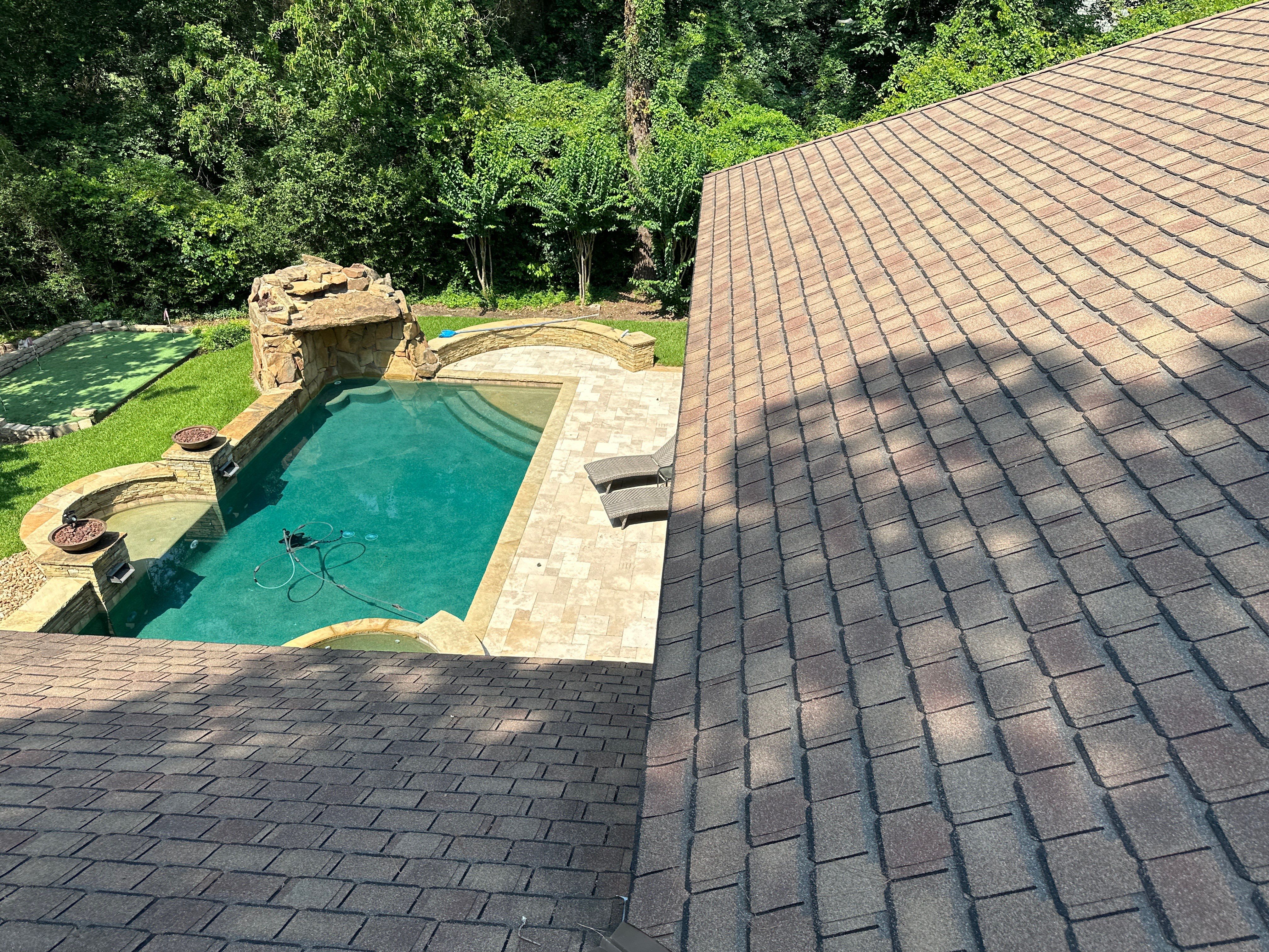 Residential Asphalt Shingle Roof Replacement in Spring, Texas by Abbott Roofing Company