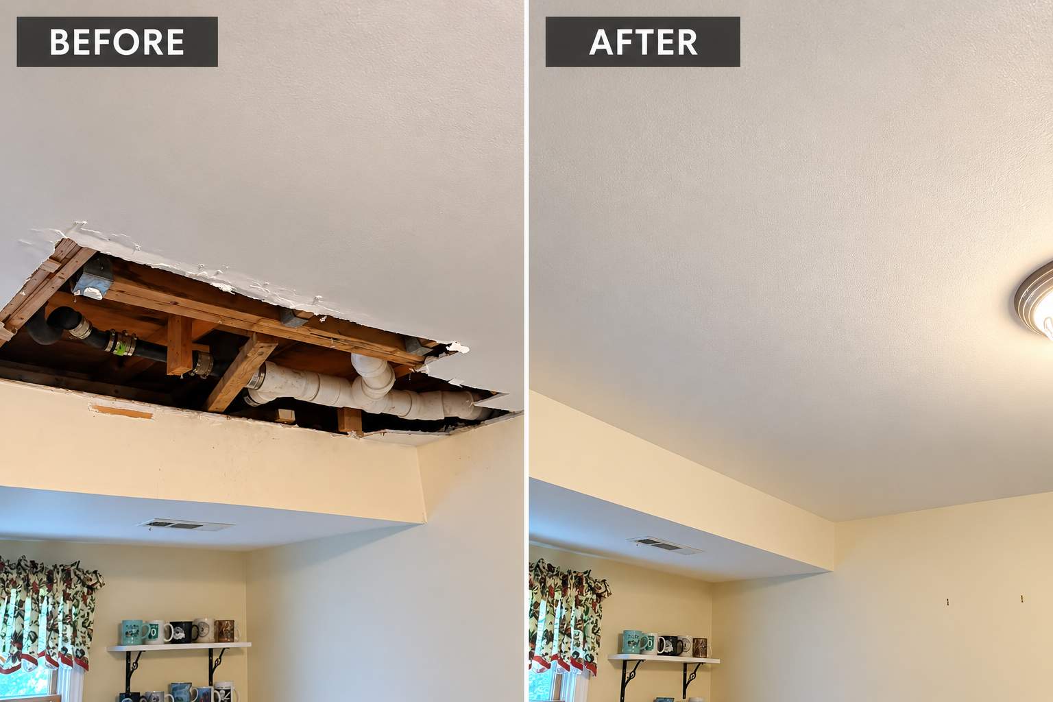 General Remodeling – Ceiling & Drywall Repair