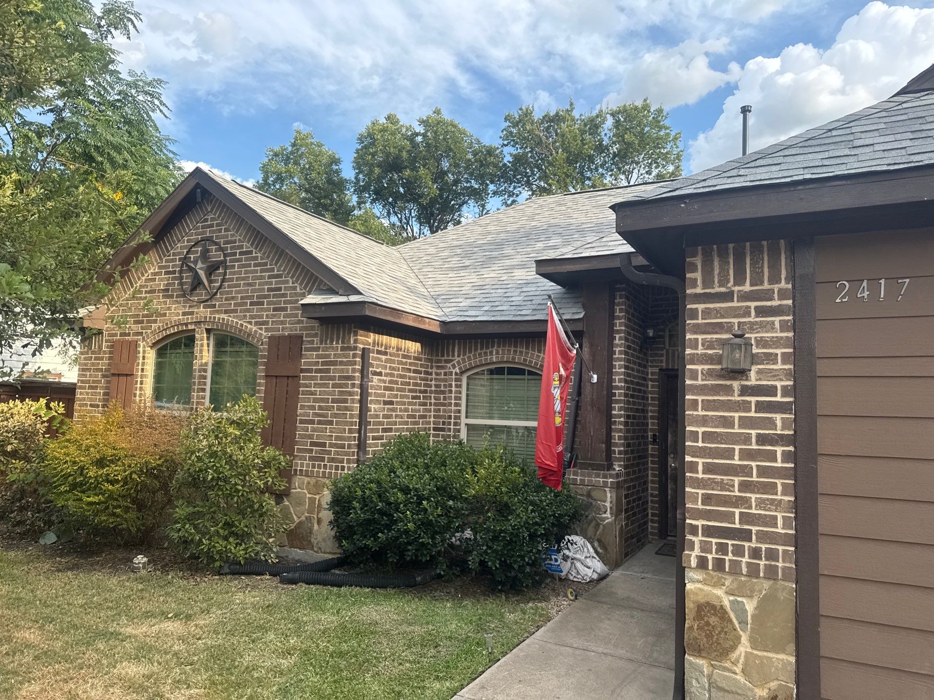 New Gutters and A New Class 4 by Berry Good Roofing