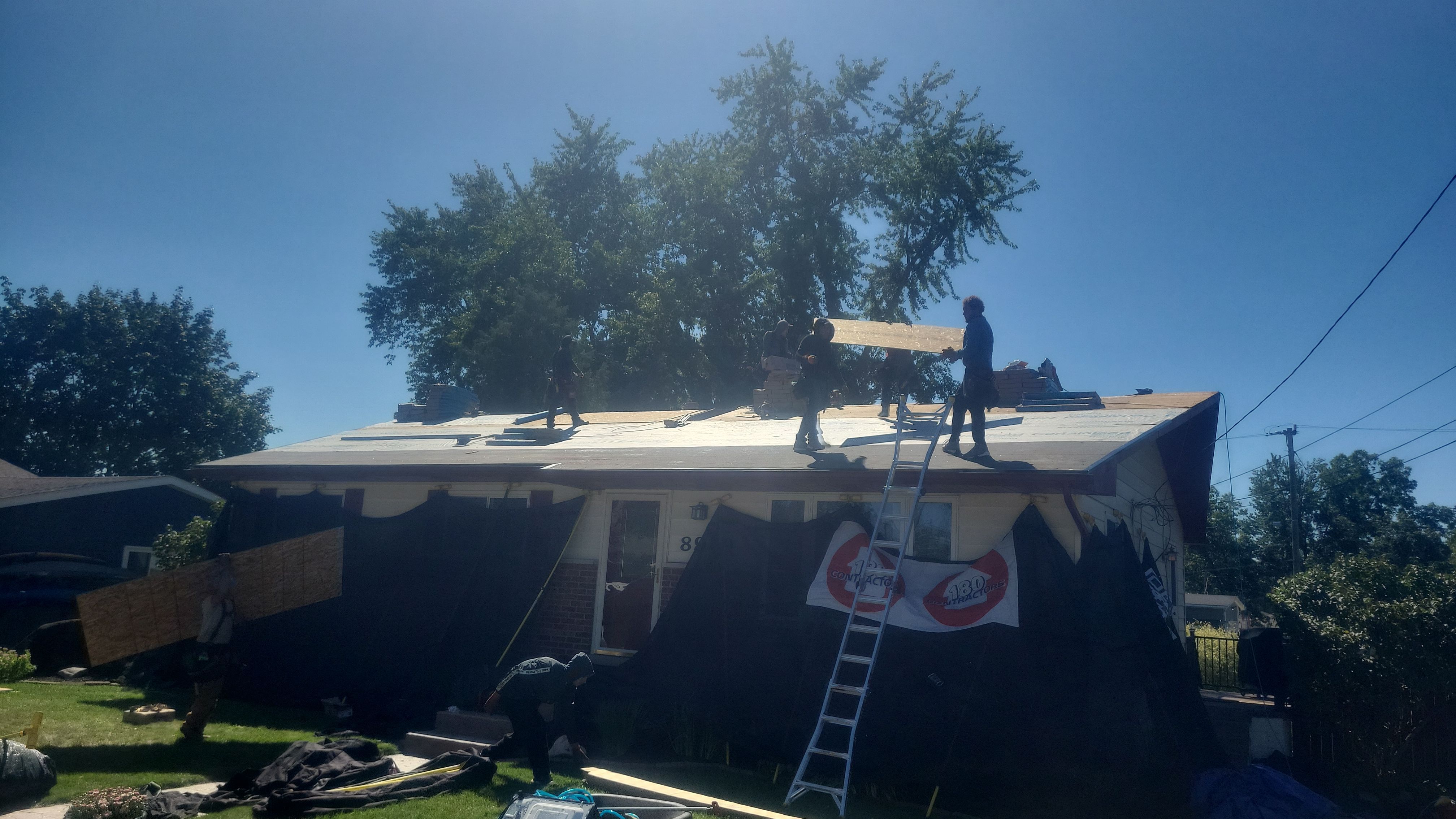 Roof Replacement using CertainTeed Landmark by 180 Contractors