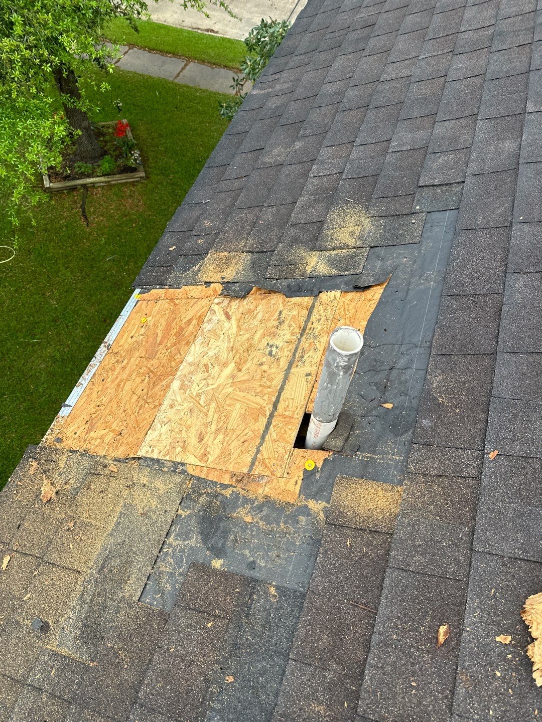 Residential Roofing Repair using Owen's Corning Duration (Lifetime) Shingles by Roof Repair Company
