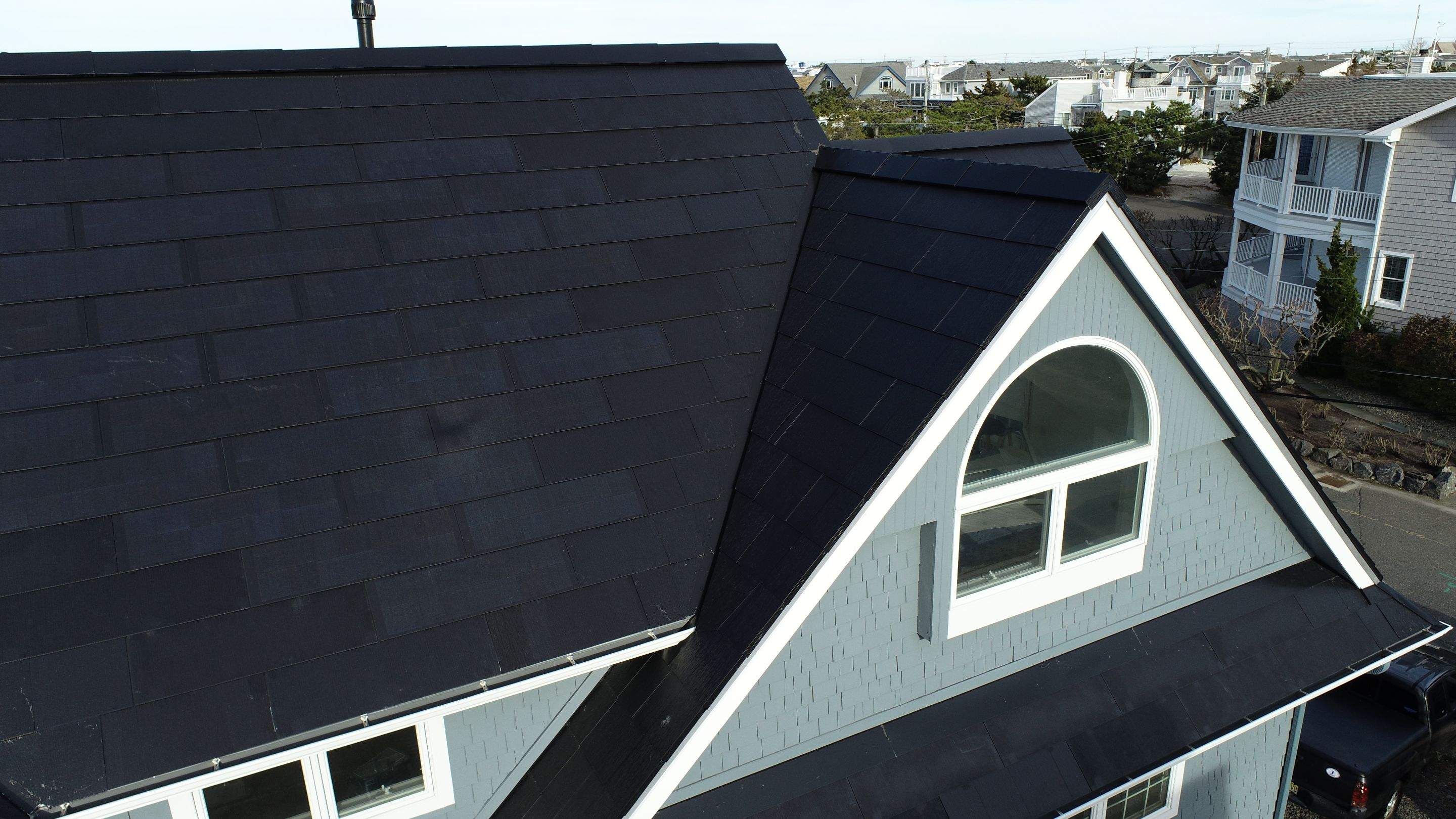 Tesla Solar Roof Long Beach Island New Jersey by American Home Contractors