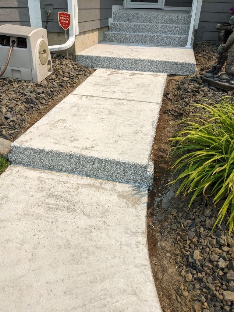 Pool Deck Transformation using Slate Stone by Croc Coatings, LLC